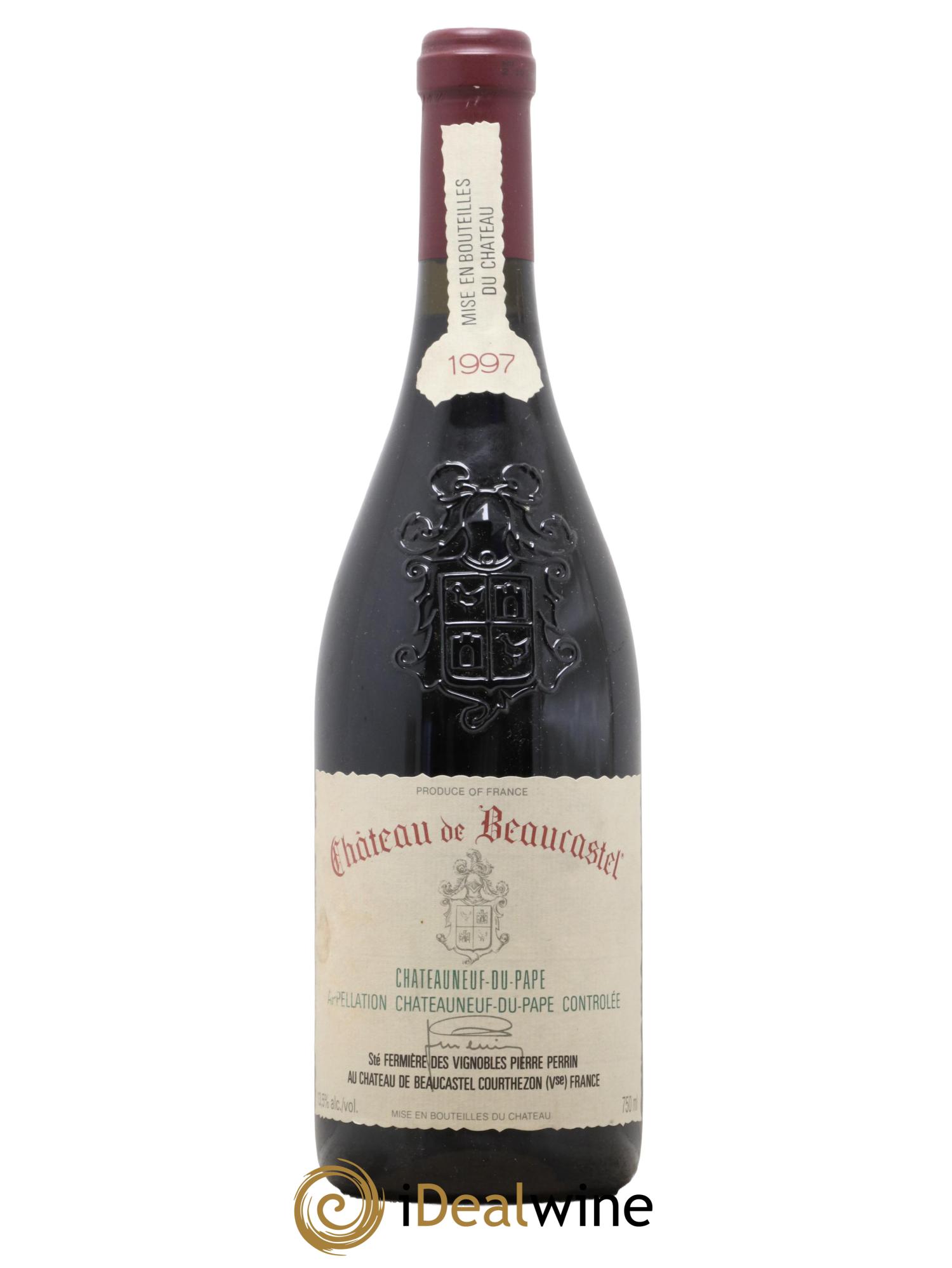 Châteauneuf-du-Pape Château de Beaucastel Famille Perrin 1997 - Lot de 1 bouteille - 0