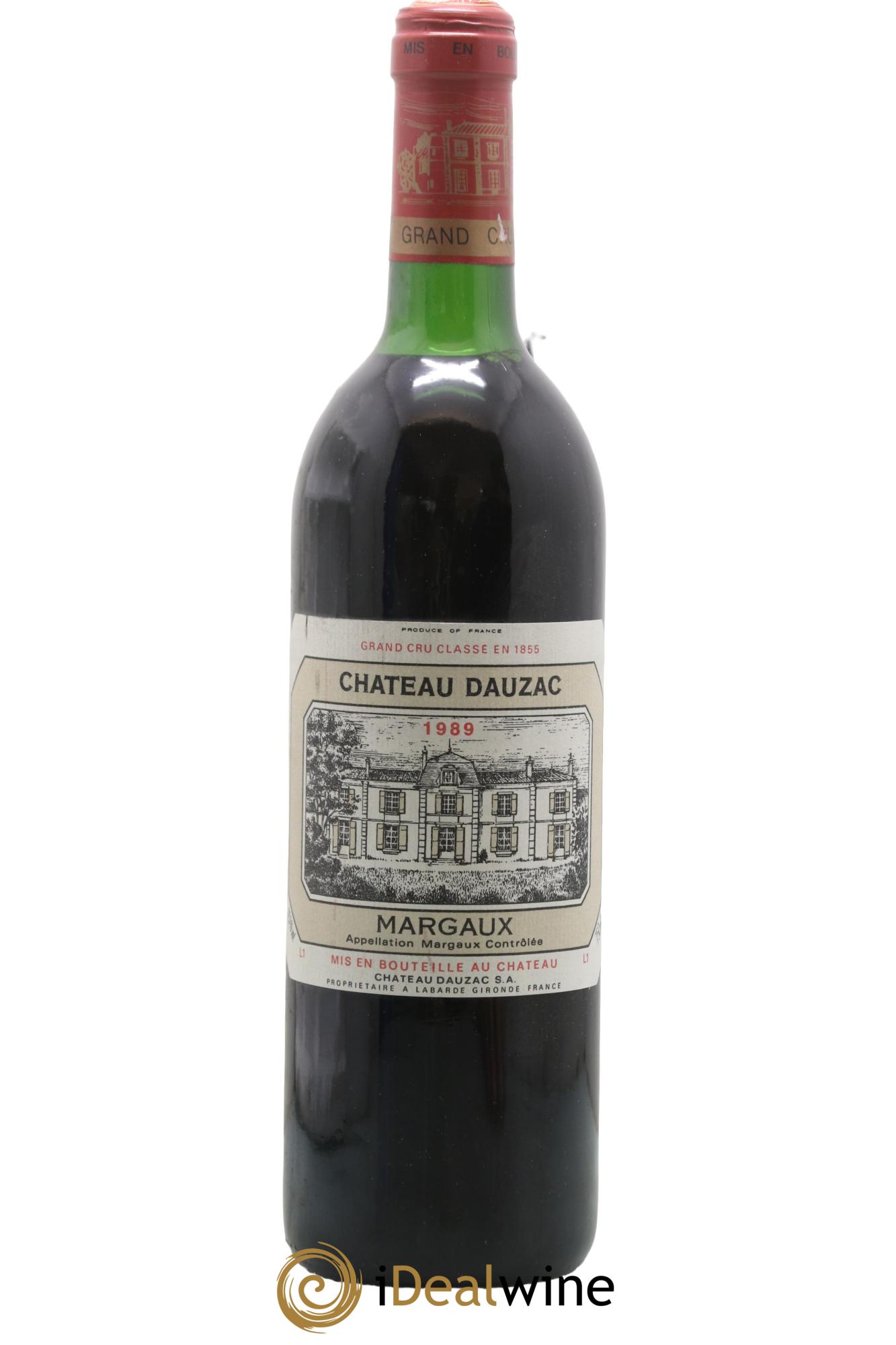 Château Dauzac 5ème Grand Cru Classé 1989 - Lot of 1 bottle - 0
