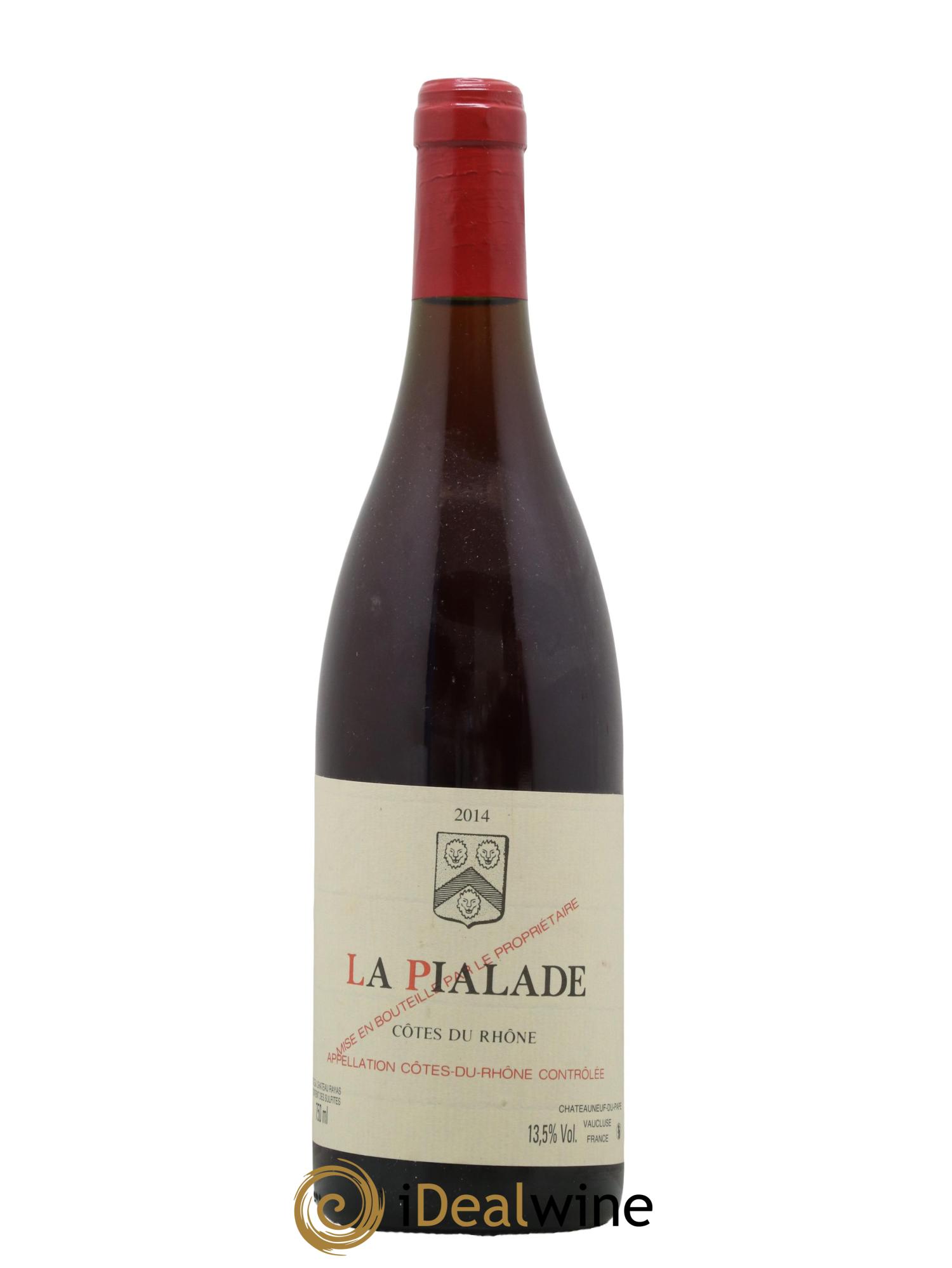 Côtes-du-Rhône La Pialade Emmanuel Reynaud 2014 - Lot de 1 bouteille - 0