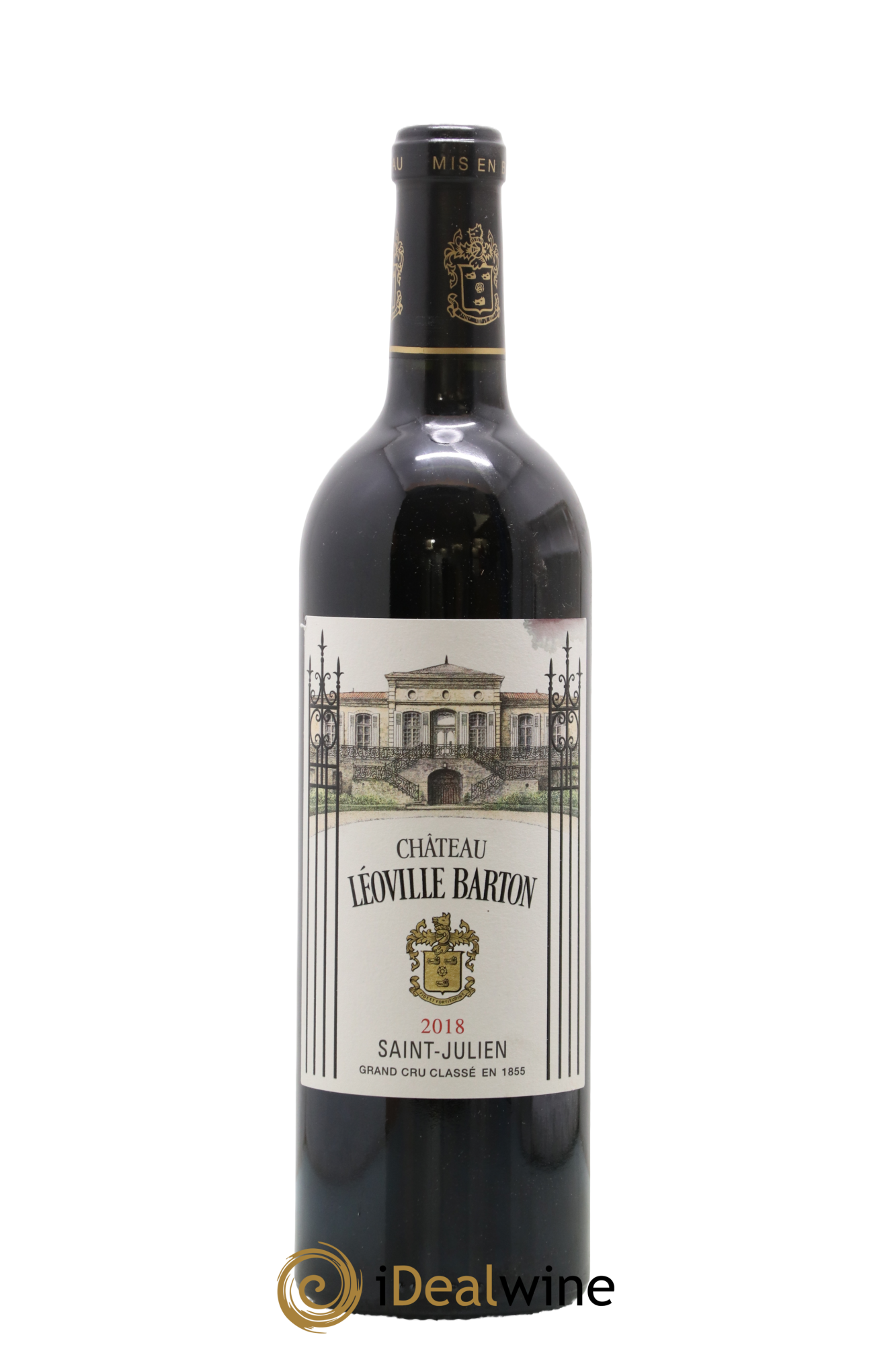 Château Léoville Barton 2ème Grand Cru Classé 2018 - Lotto di 1 bottiglia - 0