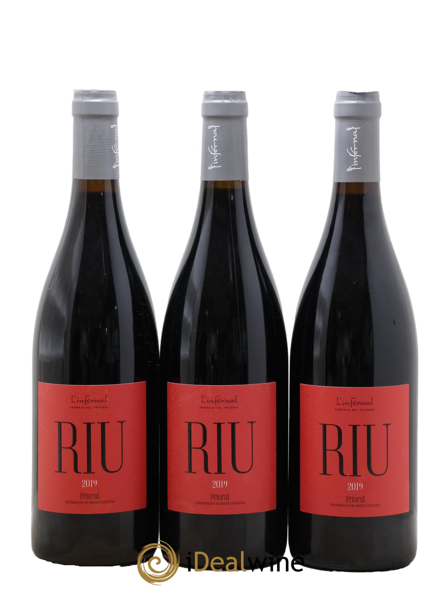 Priorat Trio infernal RIU Laurent Combier - Peter Fischer - Jean Michel Gerin 2019 - Posten von 3 Flaschen - 0