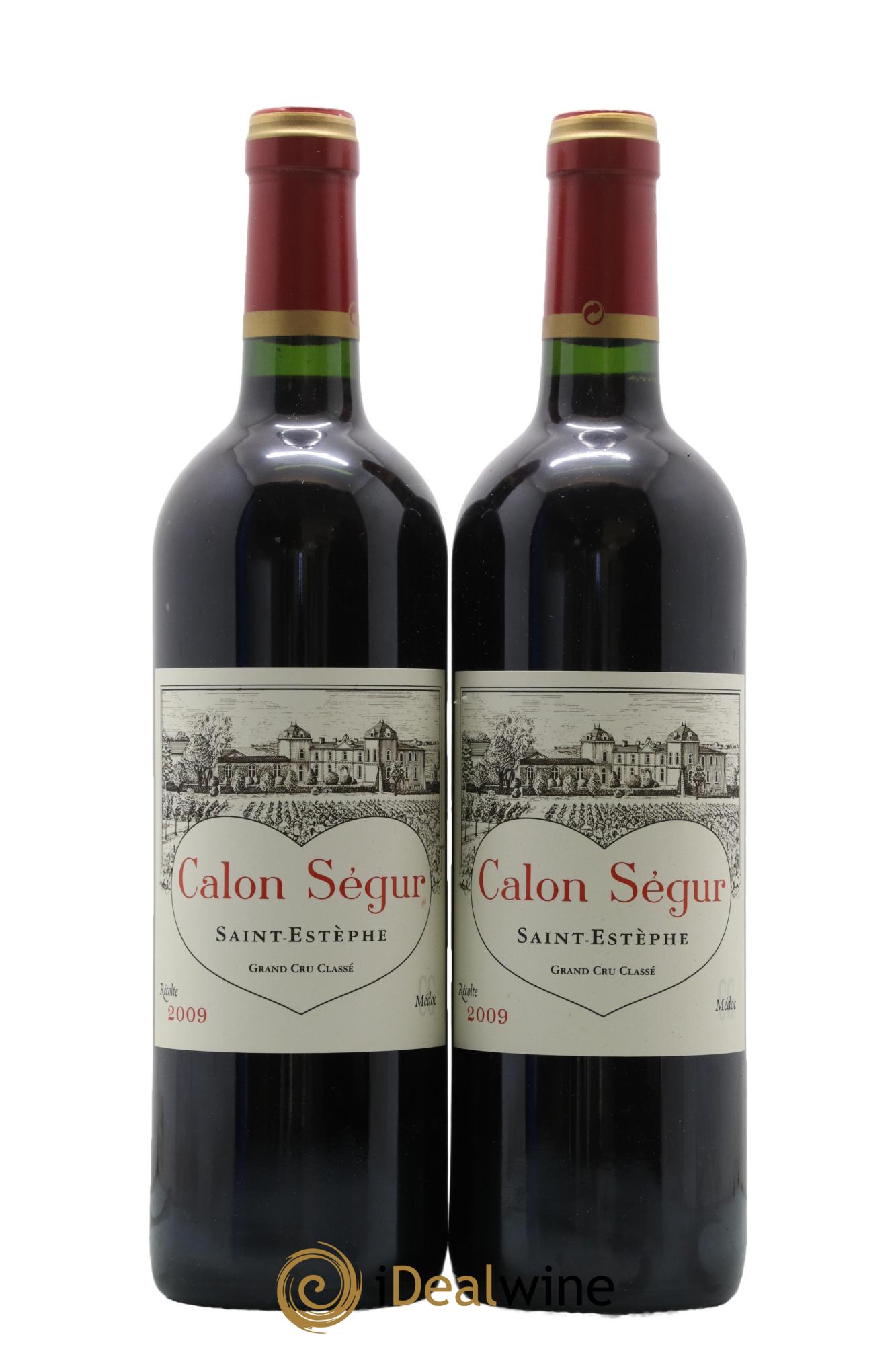 Château Calon Ségur 3ème Grand Cru Classé 2009 - Lot de 2 bouteilles - 0