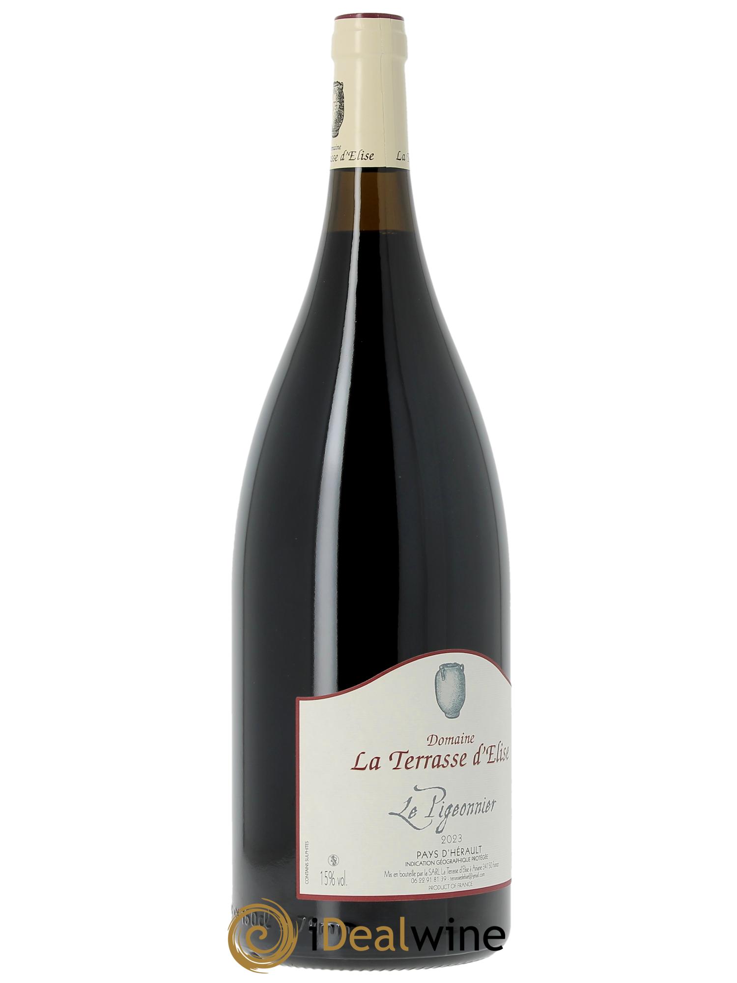 IGP Pays d'Hérault Le Pigeonnier Terrasse d'Elise (Domaine de la) 2023 - Lot of 1 magnum - 2