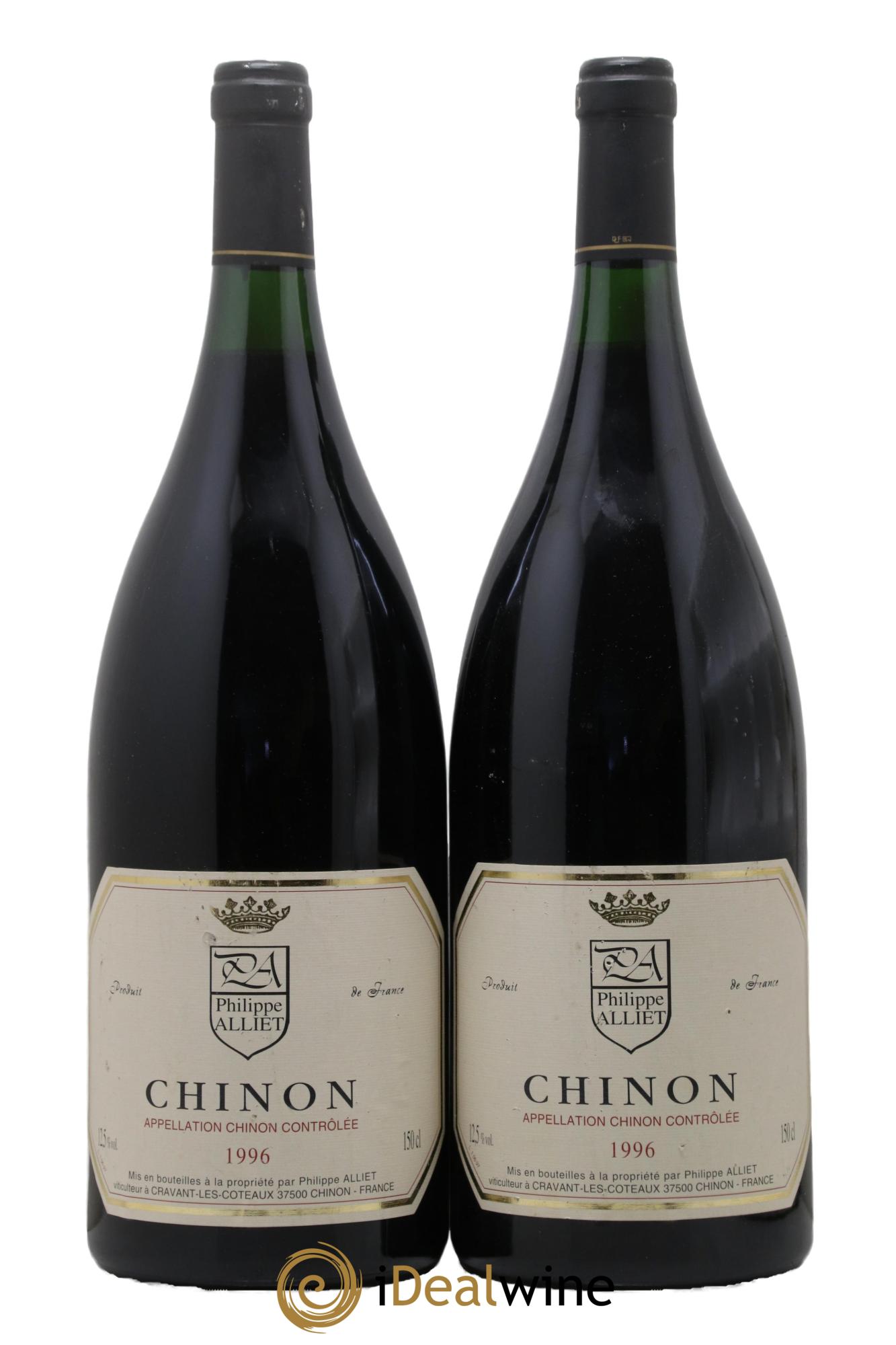 Chinon Philippe Alliet 1996 - Lot de 2 magnums - 0