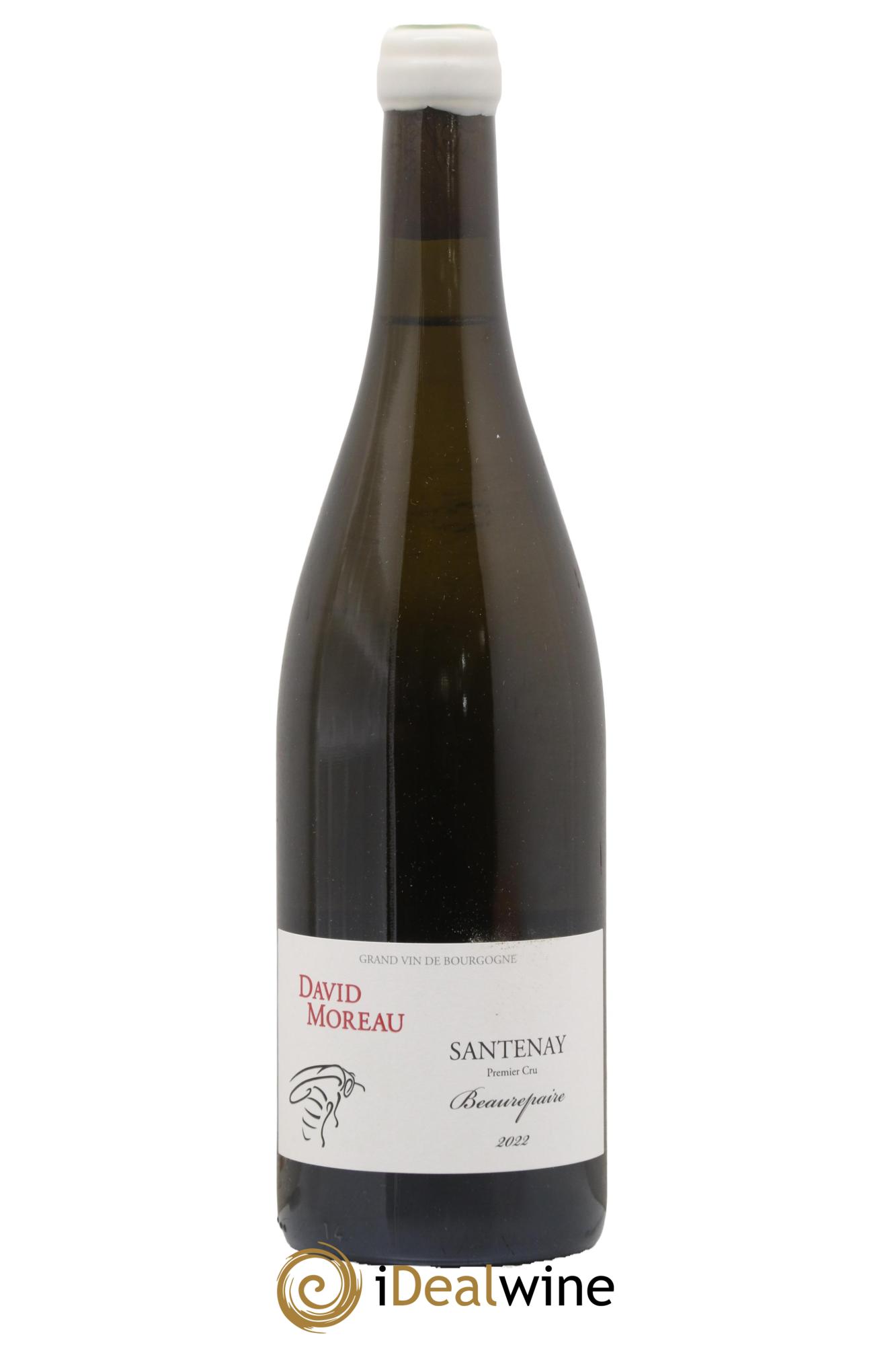 Santenay 1er Cru Le Beaurepaire David Moreau 2022 - Posten von 1 Flasche - 0