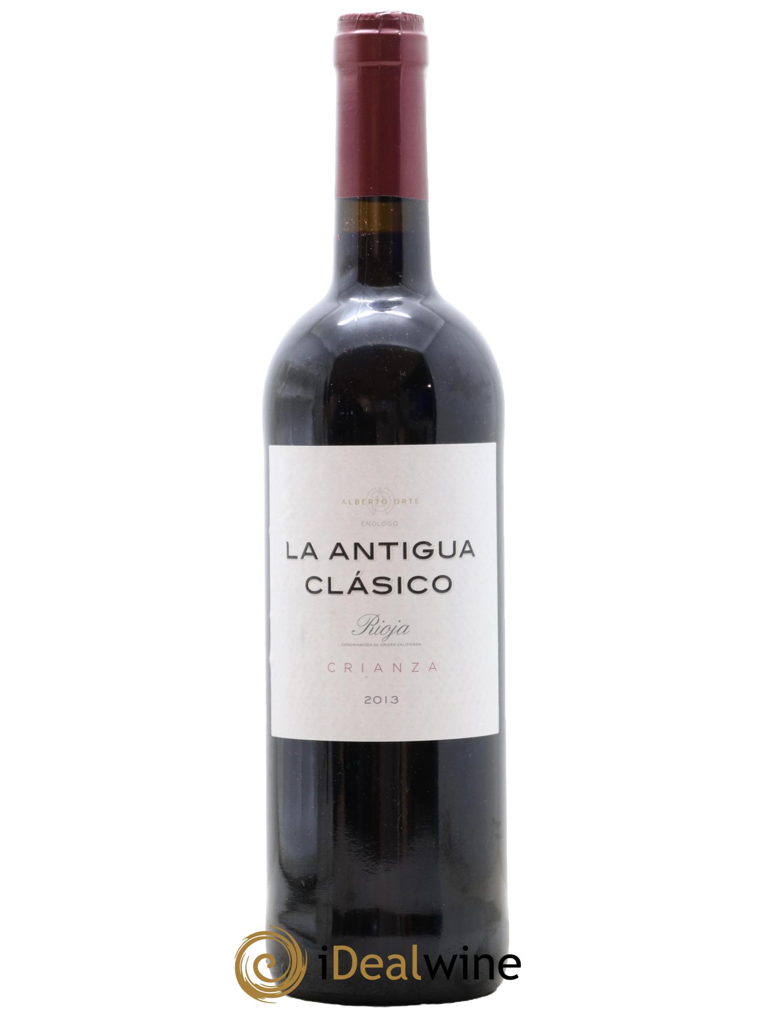 Rioja DOCa La Antigua Clásico Crianza Tinto Alberto Orte 2013 - Lot de 1 bouteille - 0
