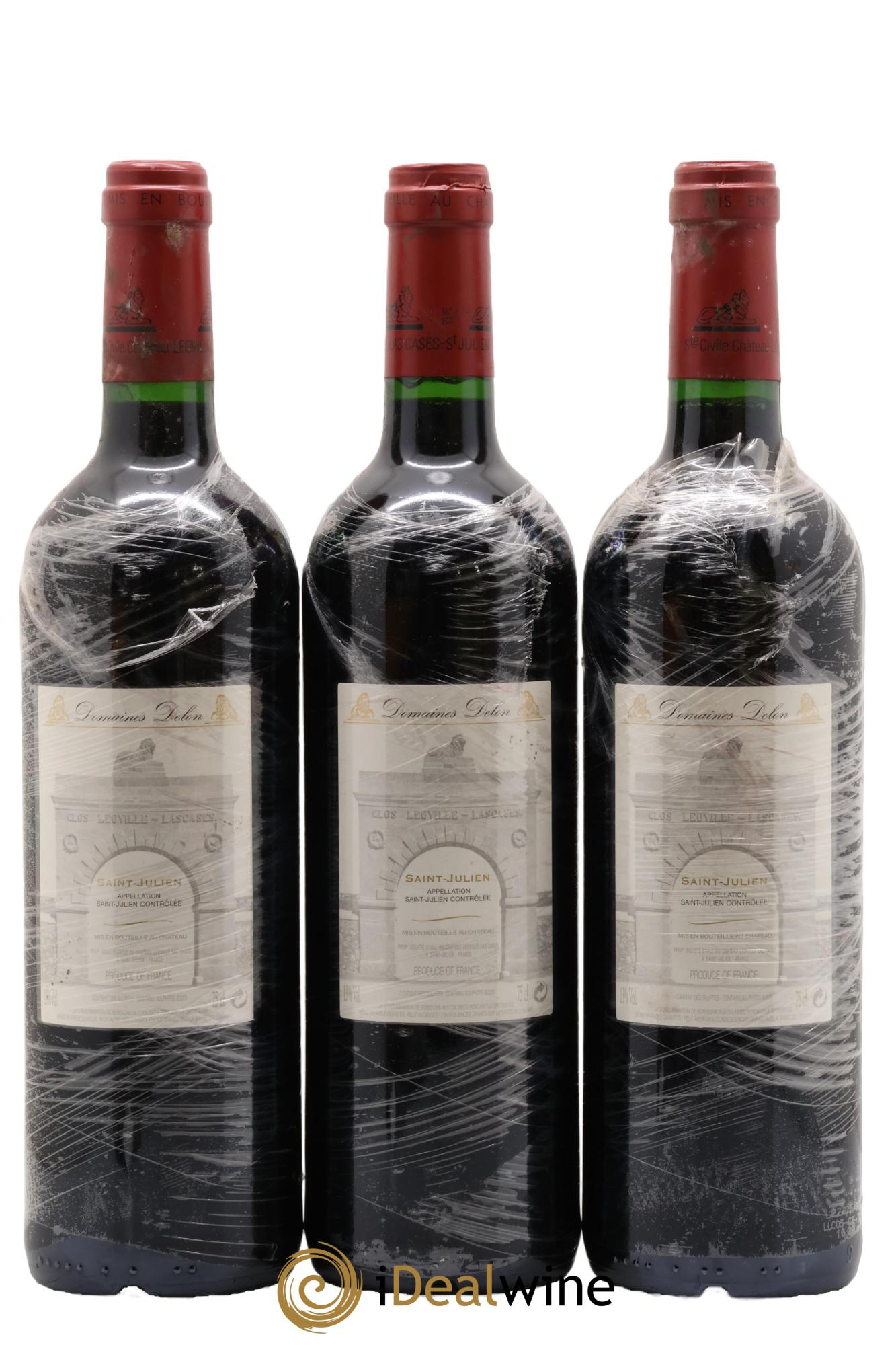 Château Léoville Las Cases 2ème Grand Cru Classé 2005 - Lot de 3 bouteilles - 1