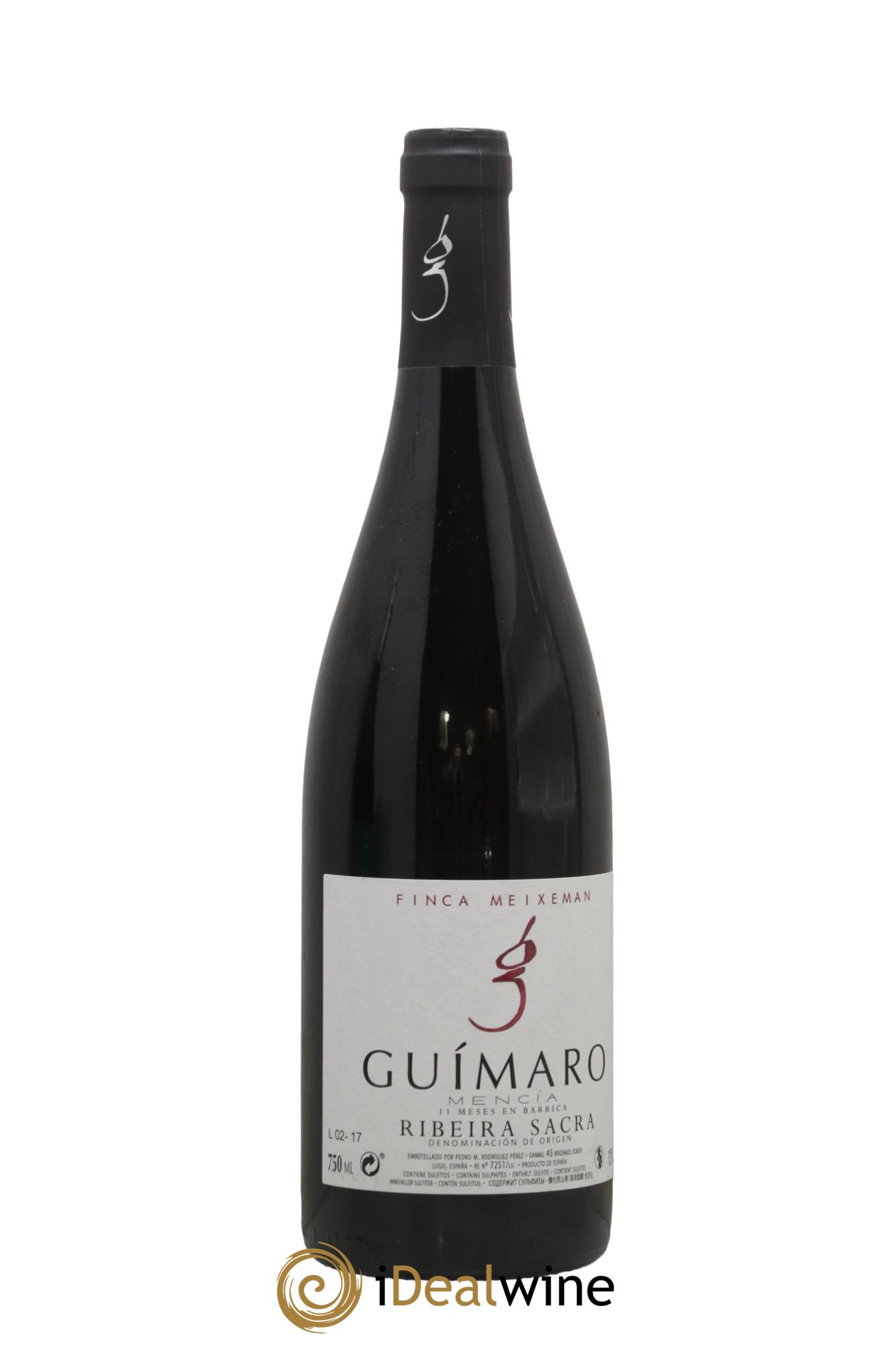 Ribeira Sacra DO Finca Meixeman Guímaro 2017 - Lot of 1 bottle - 1