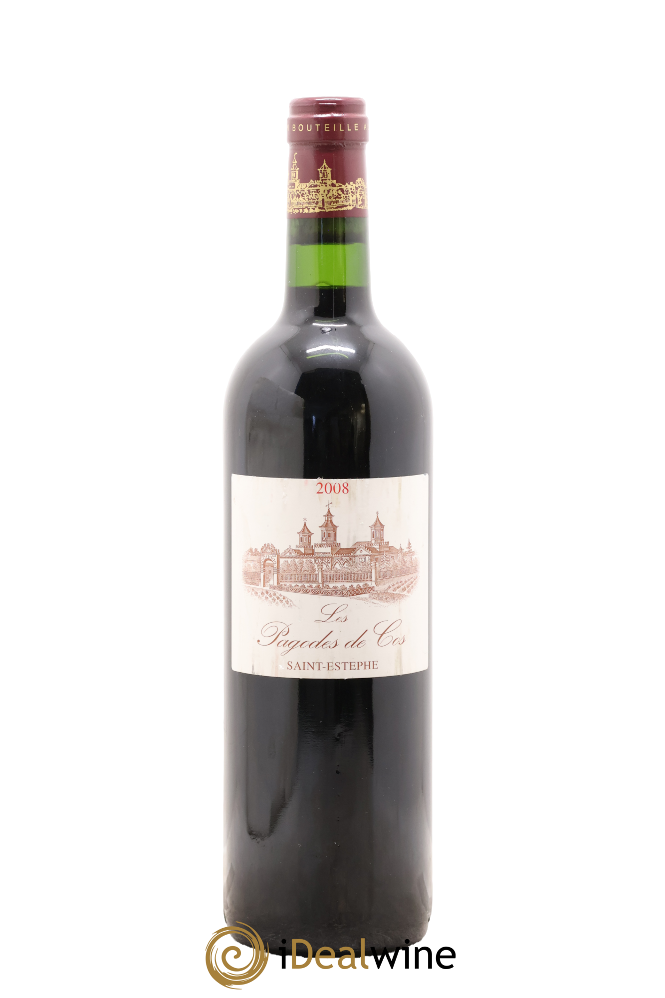 Les Pagodes de Cos Second Vin 2008 - Lot de 1 bouteille - 0
