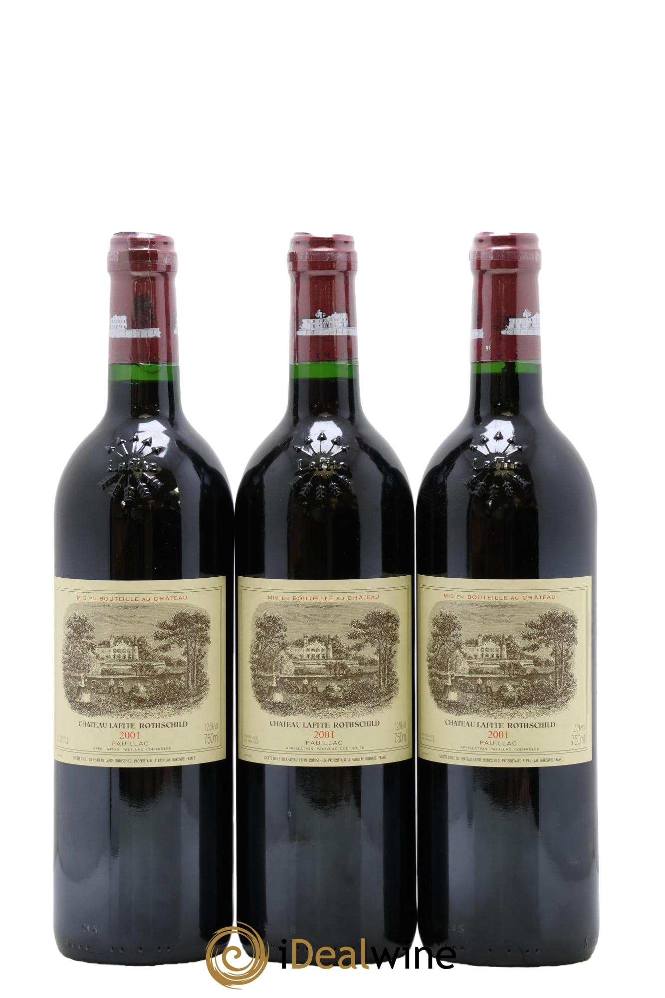 Château Lafite Rothschild 1er Grand Cru Classé 2001 - Lotto di 12 bottiglie - 2