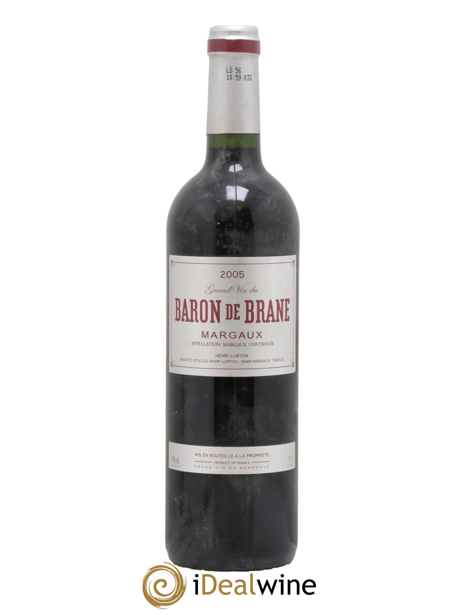 Baron de Brane Second Vin 2005 - Posten von 1 Flasche - 0