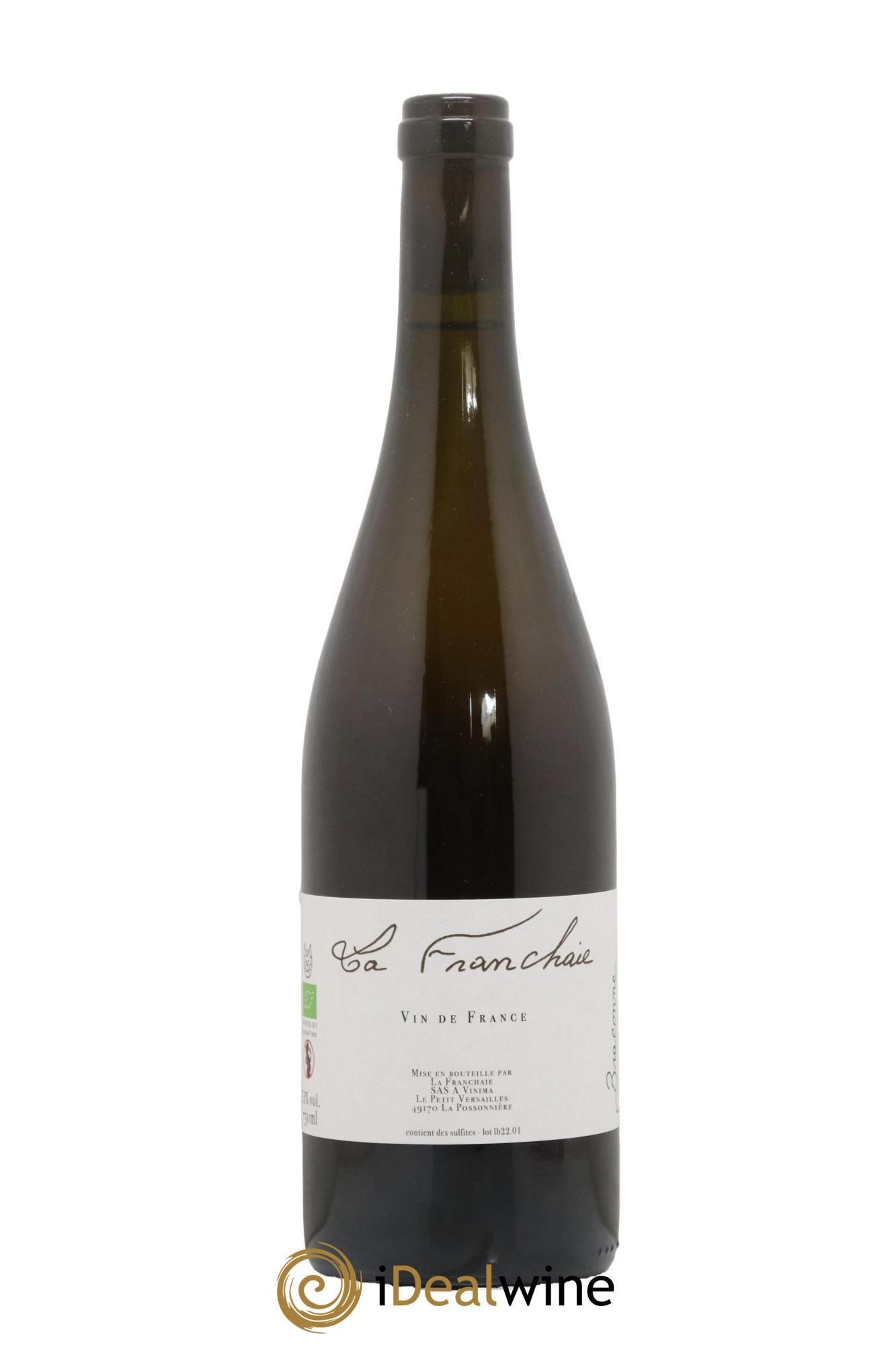 Vin de France La Braconne Chateau la Franchaie 2022 - Lot de 1 bouteille - 1