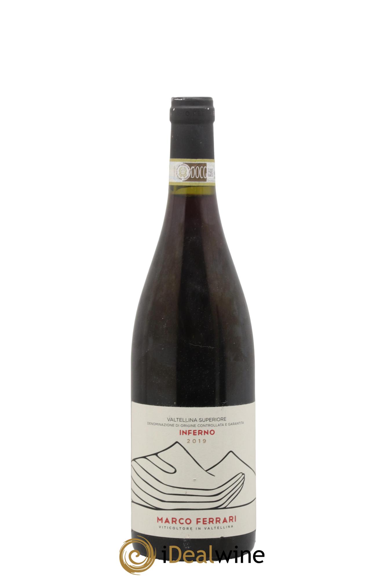Italie Valtellina Inferno Marco Ferrari 2019 - Lot de 1 bouteille - 0