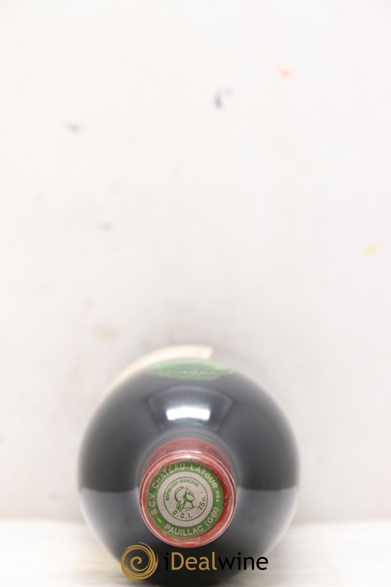 Château Latour 1er Grand Cru Classé 1978 - Lot de 1 bouteille - 1