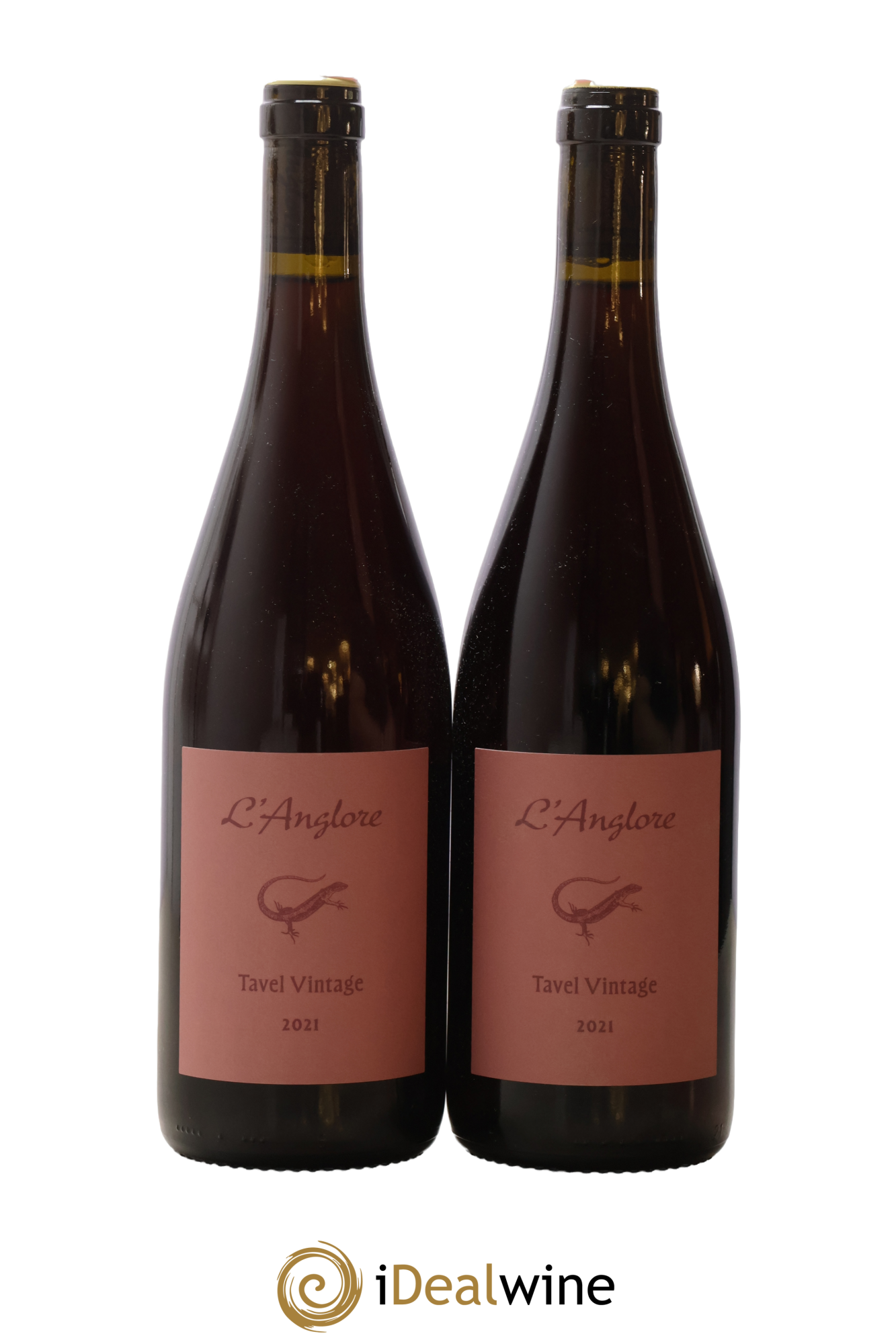Tavel Vintage L'Anglore 2021 - Lot de 2 bouteilles - 0