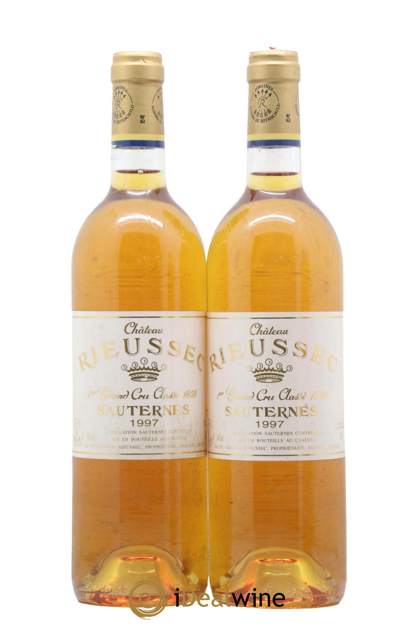 Château Rieussec 1er Grand Cru Classé 1997 - Lotto di 2 bottiglie - 0