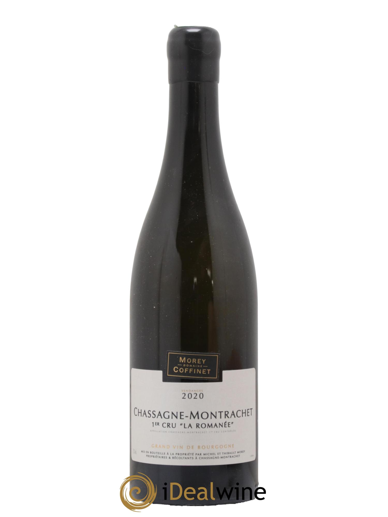 Chassagne-Montrachet 1er Cru La Romanée Morey-Coffinet (Domaine) 2020 - Lot de 1 bouteille - 0