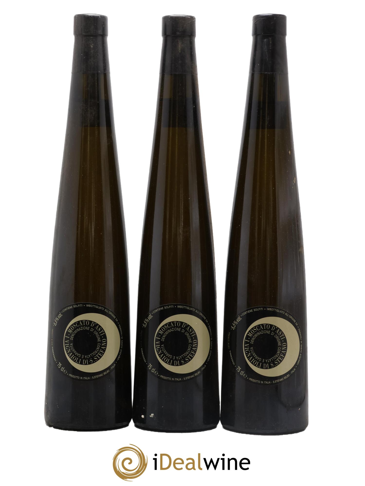 Italie Moscato D'Asti San Stefano 2014 - Lotto di 3 bottiglie - 0