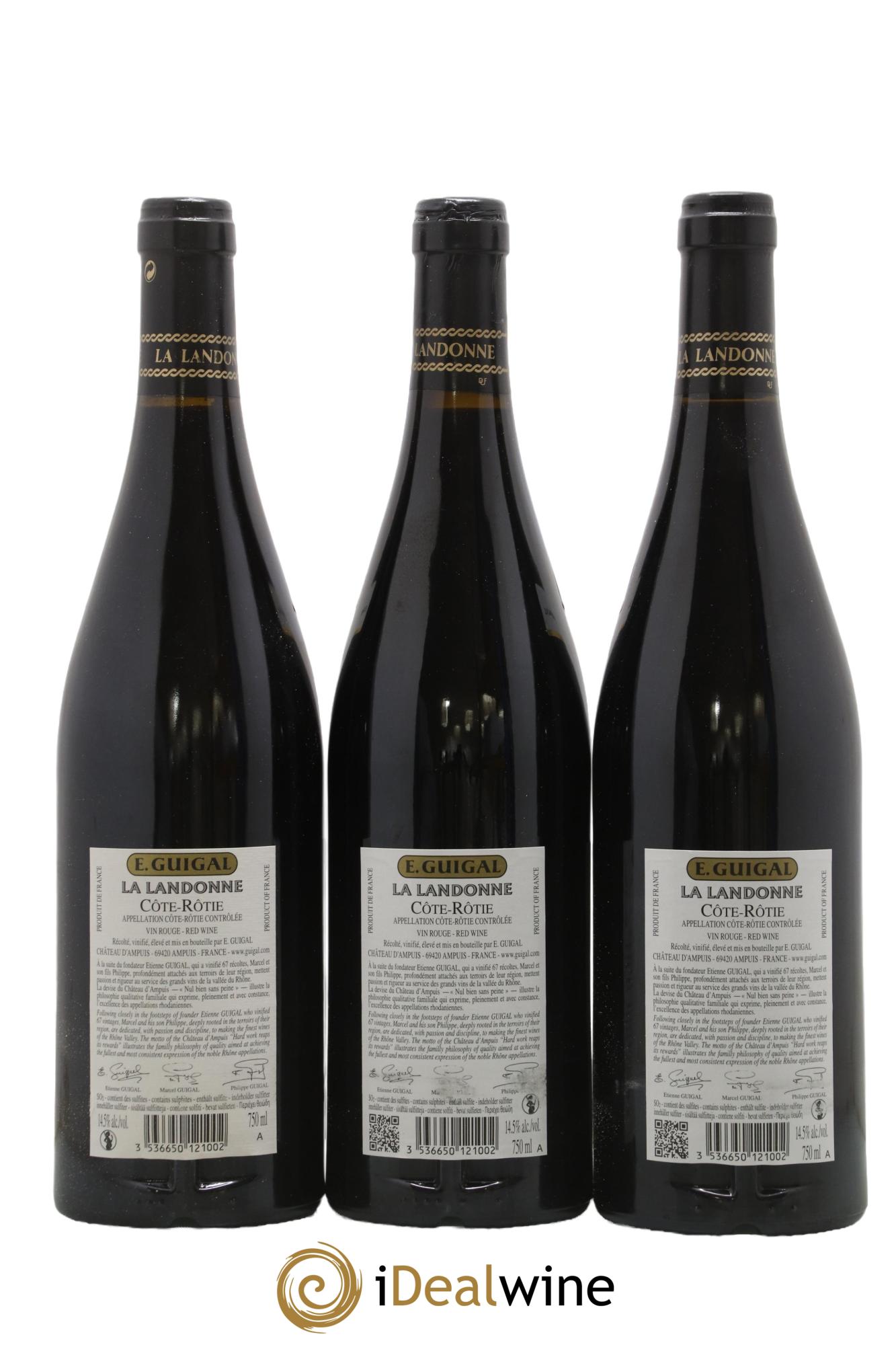 Côte-Rôtie La Landonne Guigal 2018 - Lot de 6 bouteilles - 4