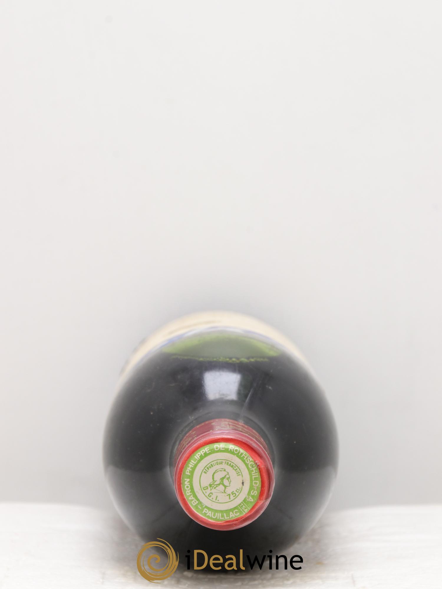 Château Mouton Rothschild 1er Grand Cru Classé 1976 - Lotto di 1 bottiglia - 1