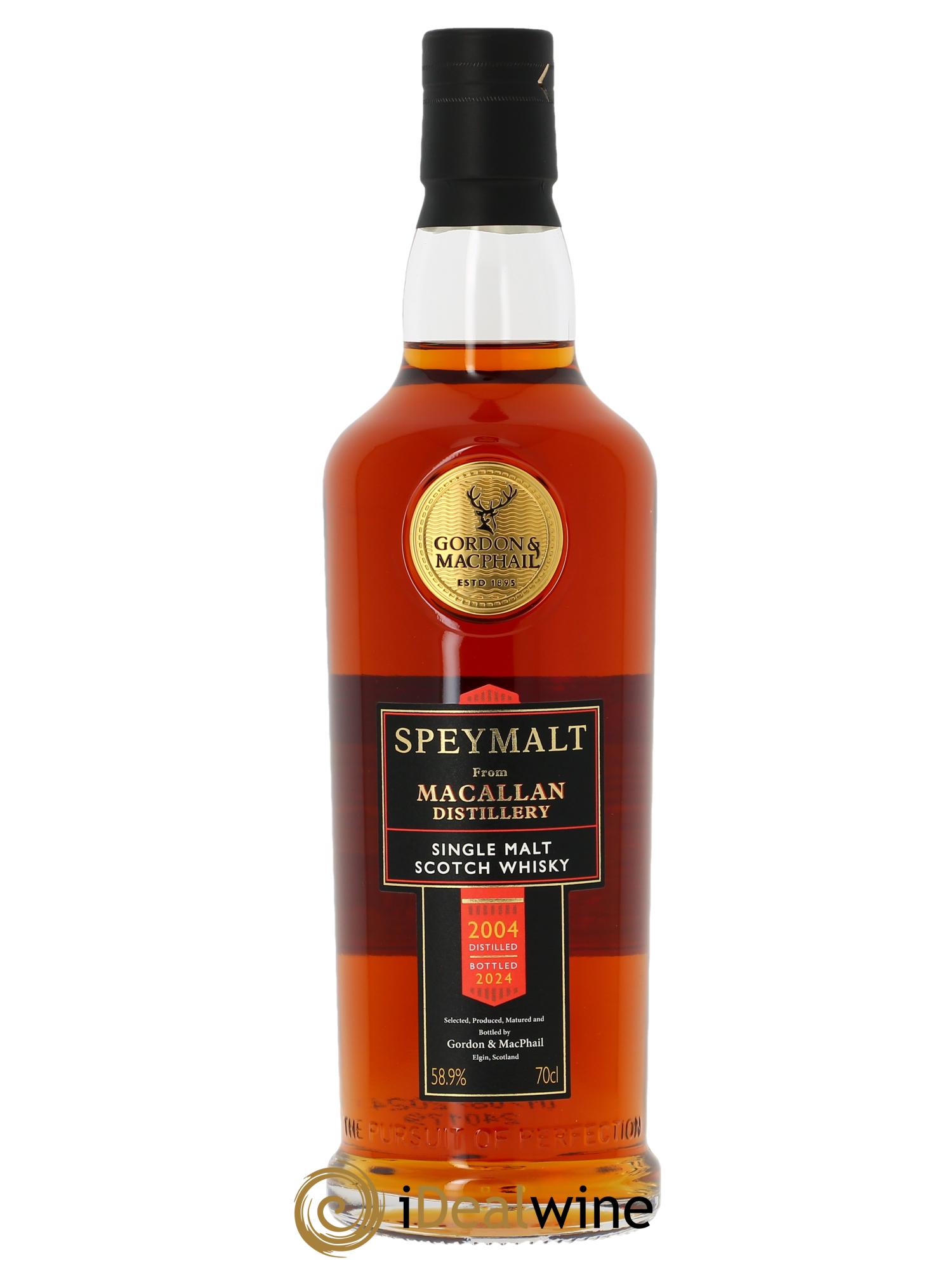 Whisky Gordon & Macphail Speymalt from Macallan 20 ans 2004 1st Fill Sherry Hogshead Itinéraires  2004 - Lot of 1 bottle - 1