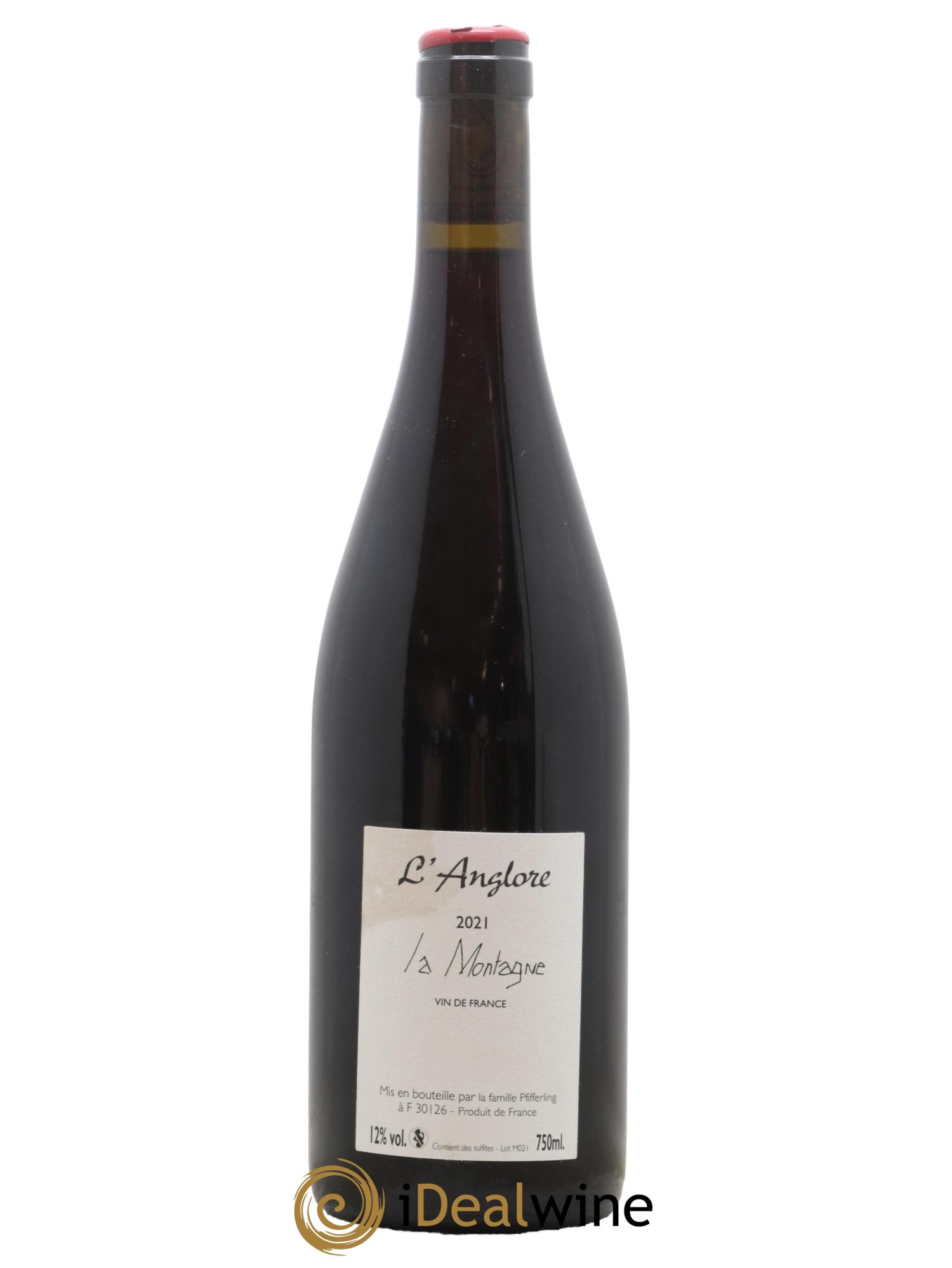 Vin de France La Montagne Domaine L'Anglore 2021 - Lot de 1 bouteille - 1