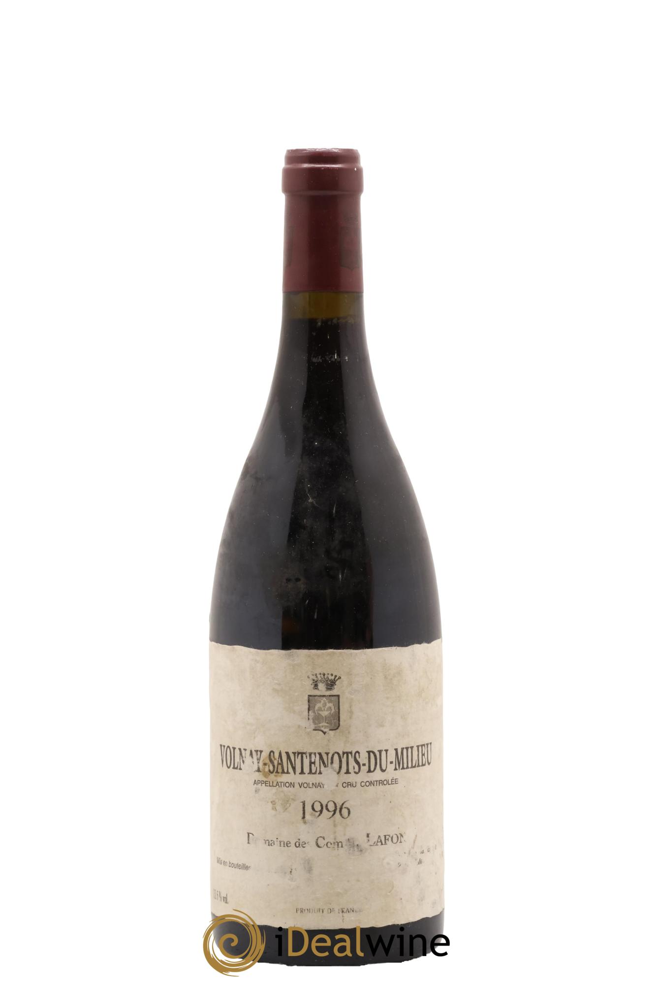 Volnay 1er Cru Santenots du Milieu Comtes Lafon (Domaine des) 1996 - Lot de 1 bouteille - 0