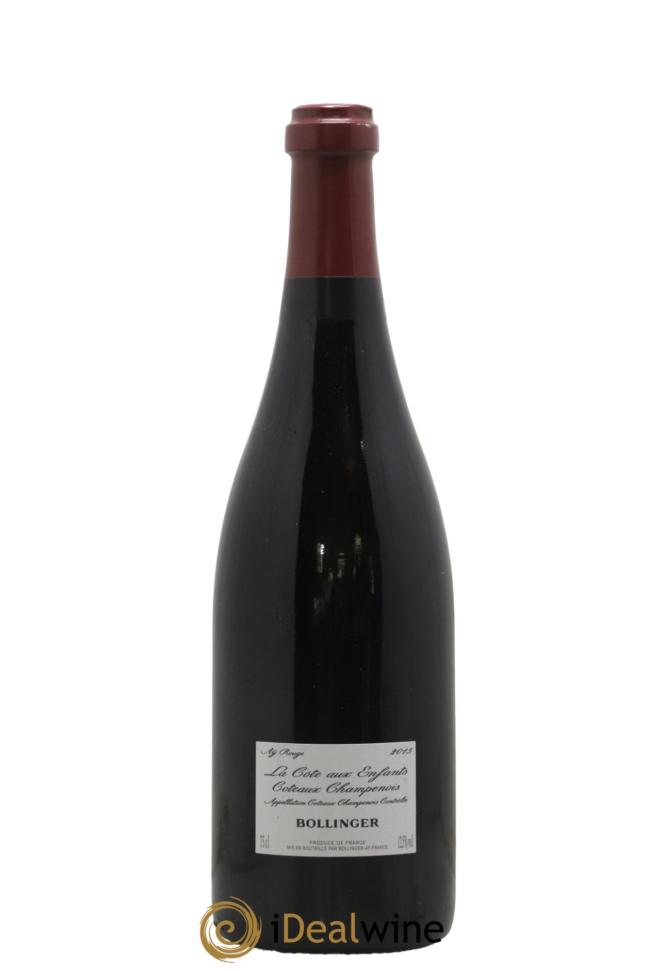La Côte Aux Enfants Bollinger 2015 - Lotto di 1 bottiglia - 0