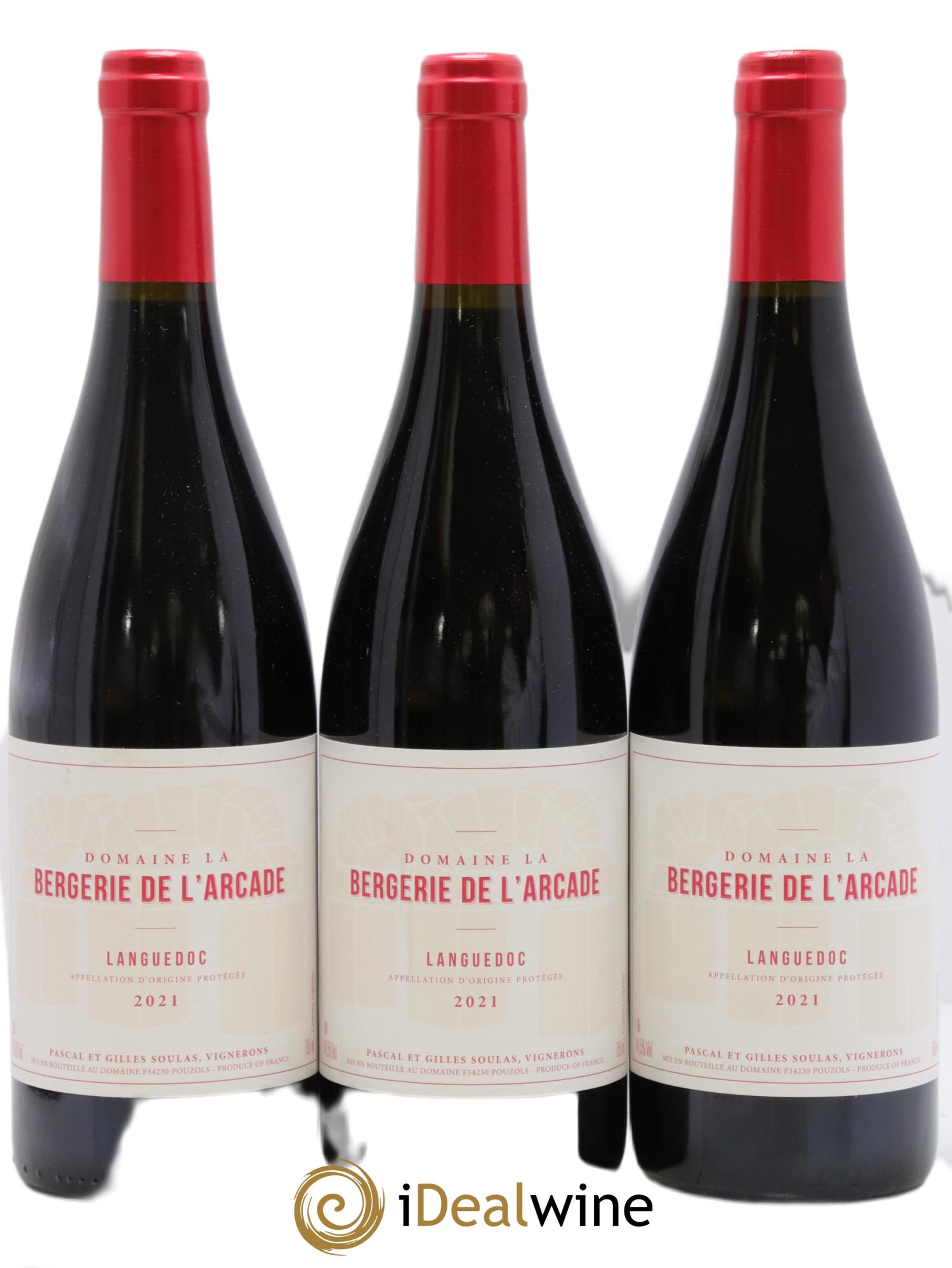 Languedoc La Bergerie de l'Arcade (Domaine) 2021 - Posten von 3 Flaschen - 0