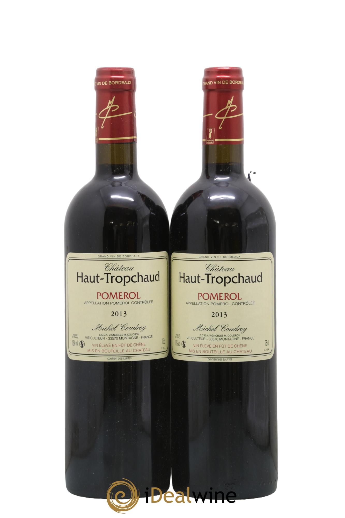 Château Haut Tropchaud 2013 - Lot de 2 bouteilles - 0