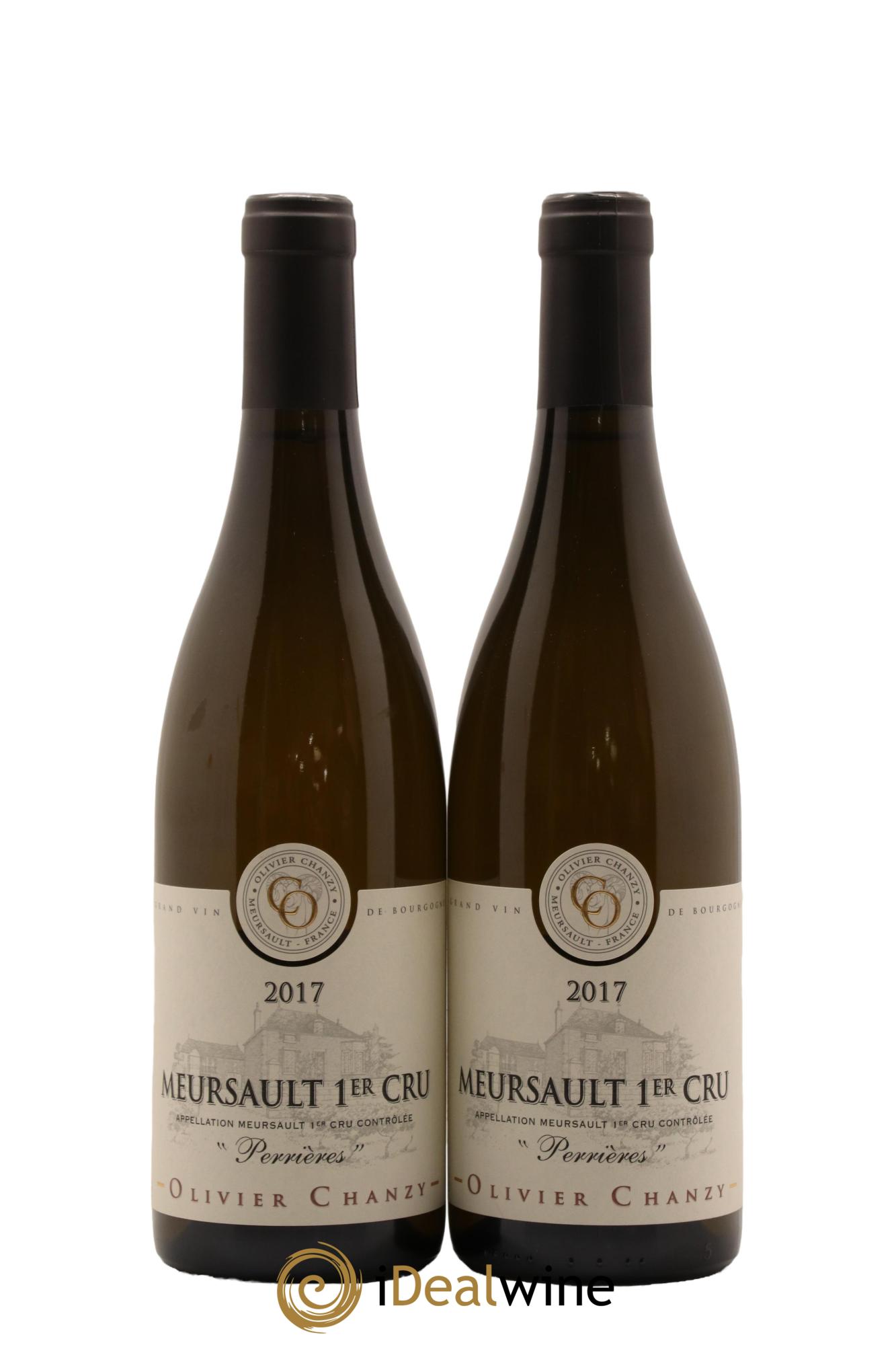 Meursault 1er Cru Perrieres Domaine Olivier Chanzy 2017 - Lot de 2 bouteilles - 0