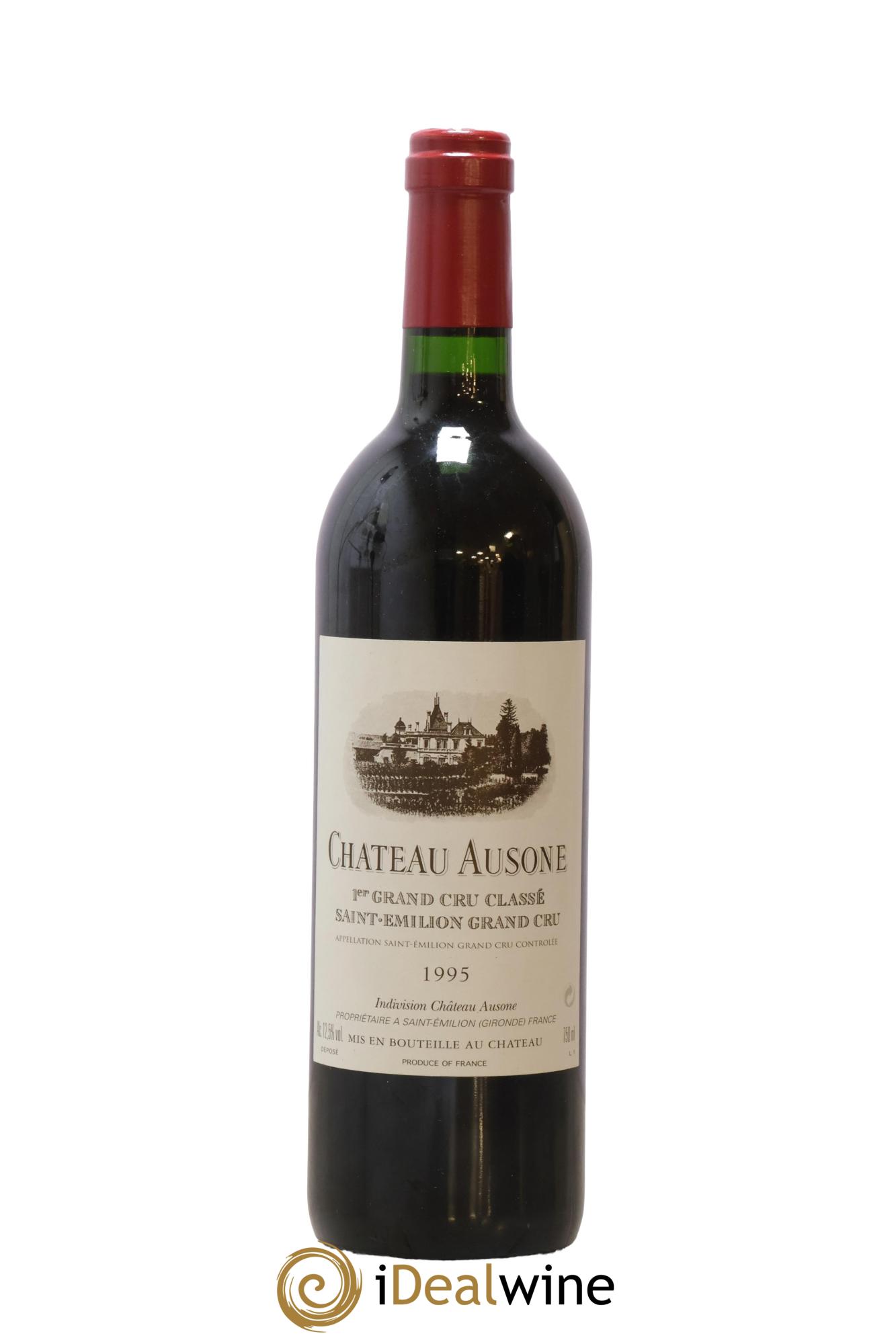 Château Ausone 1er Grand Cru Classé A 1995 - Lot de 1 bouteille - 0