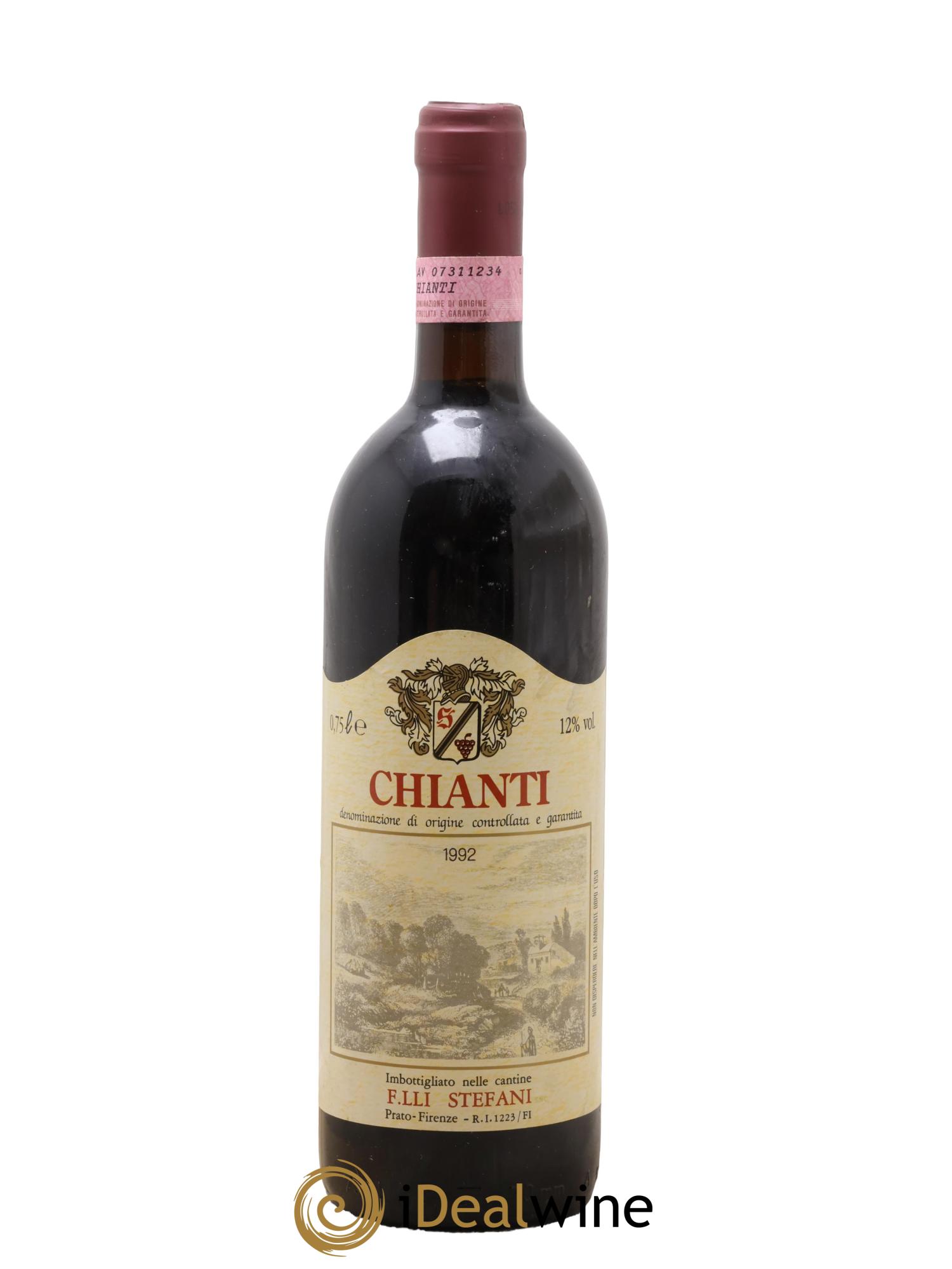 Chianti DOCG Fratelli Stefani 1992 - Lot of 1 bottle - 0