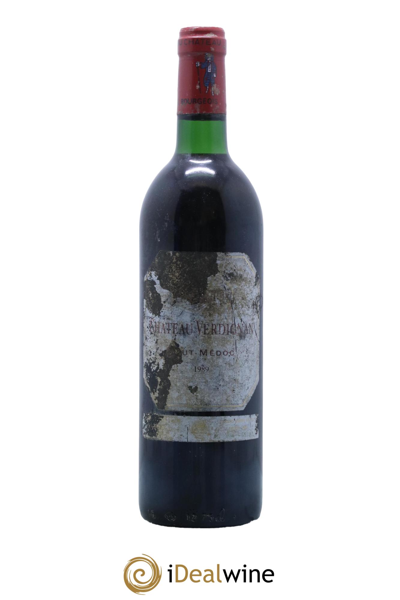 Château Verdignan Cru Bourgeois 1989 - Lot de 1 bouteille - 0