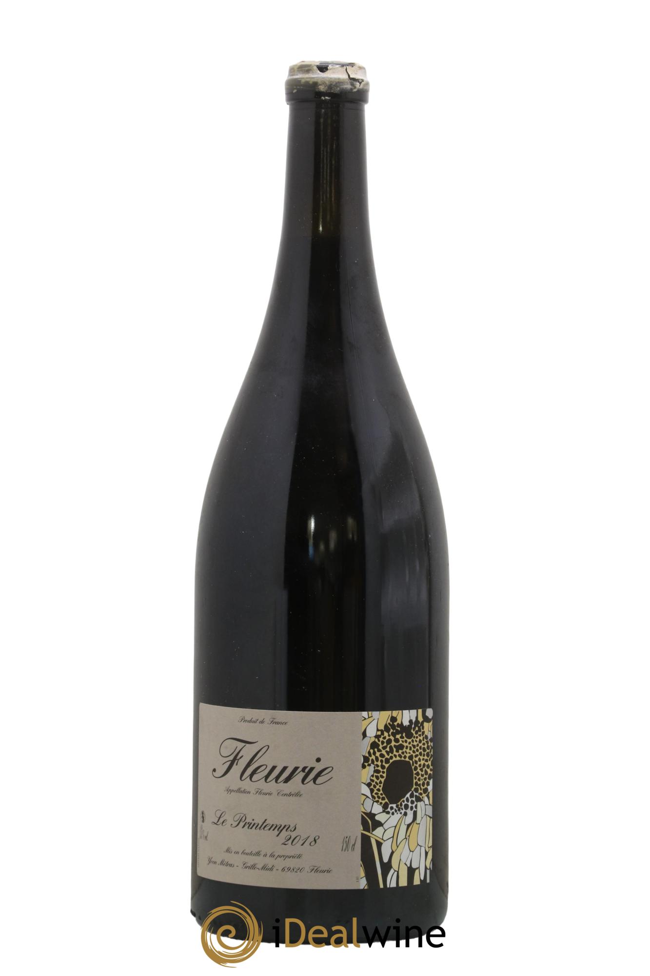 Fleurie Le Printemps Yvon Métras 2018 - Lot de 1 magnum - 0