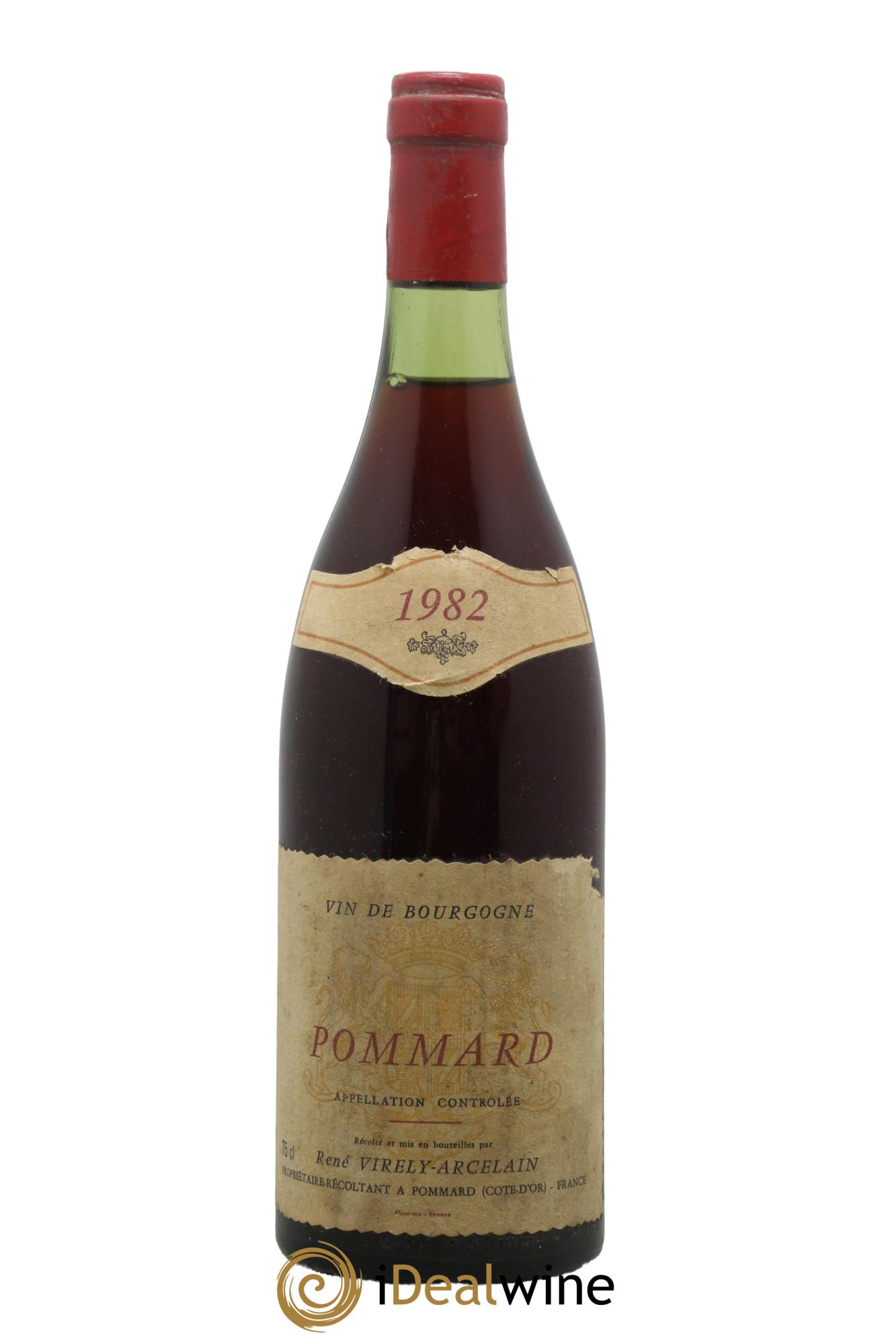 Pommard Domaine Virely Arcelain 1982 - Lot de 1 bouteille - 0