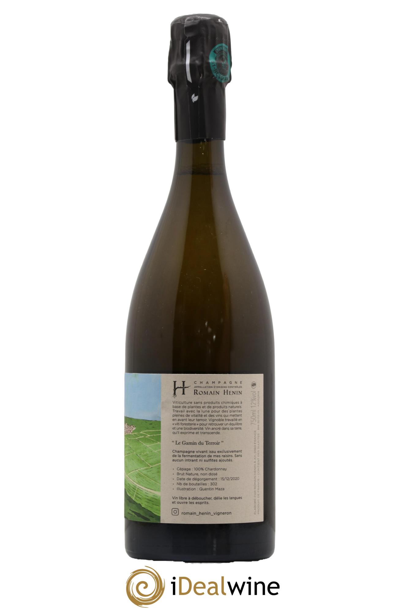 Gamin du Terroir Romain Henin - Lot de 1 bouteille - 1