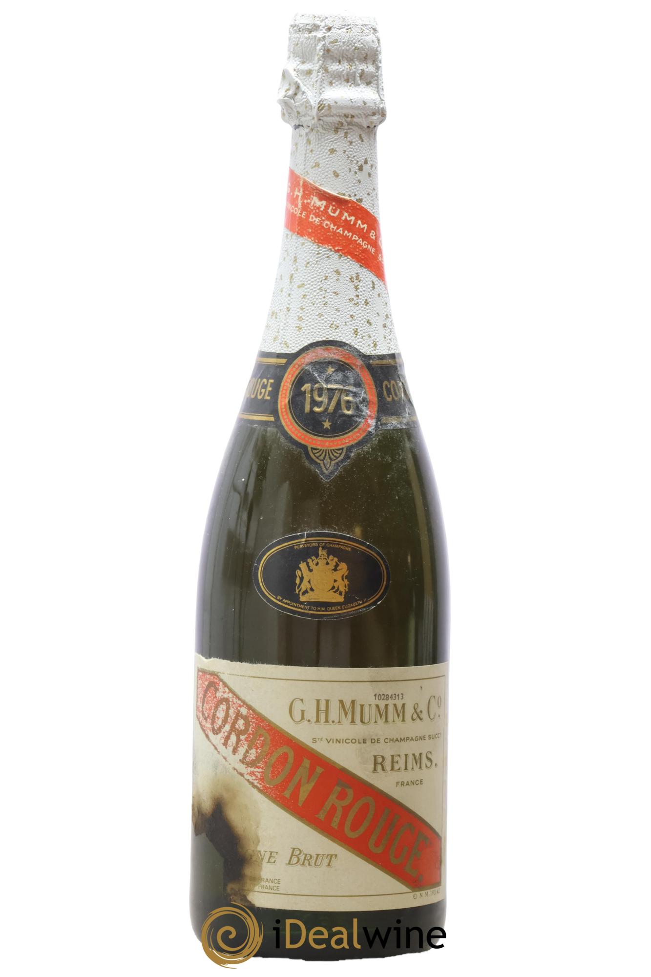 Cordon Rouge Mumm 1976 - Lot de 1 bouteille - 0