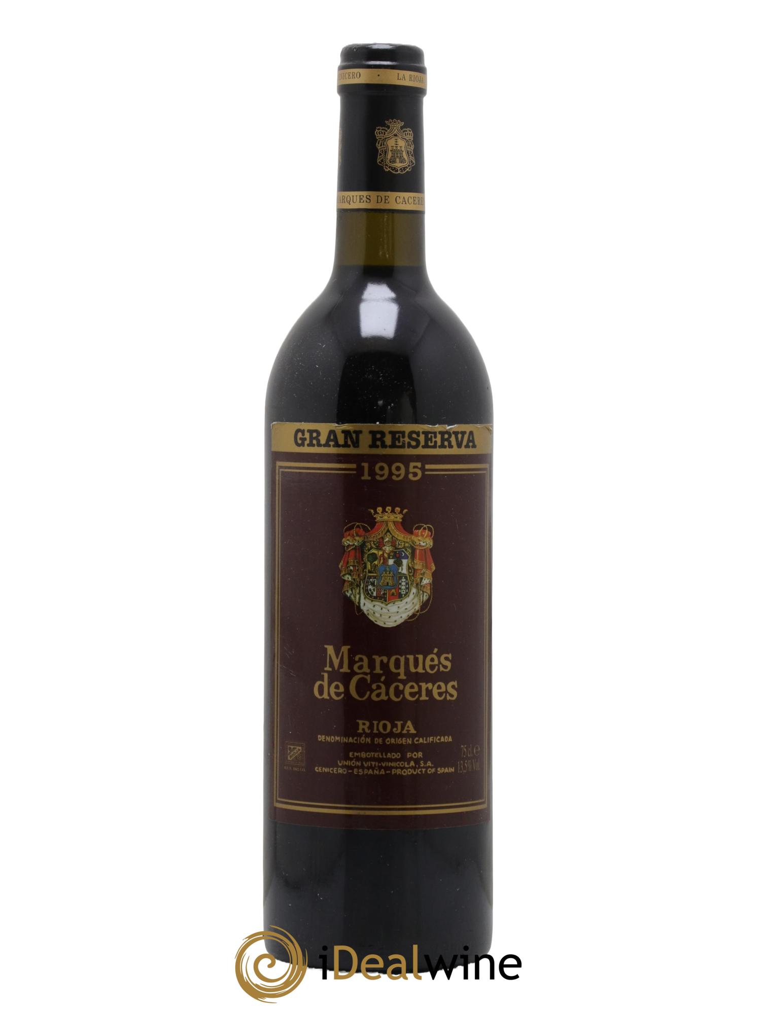 Rioja DOCA Marques De Caceres Gran Reserva 1995 - Lot of 1 bottle - 0