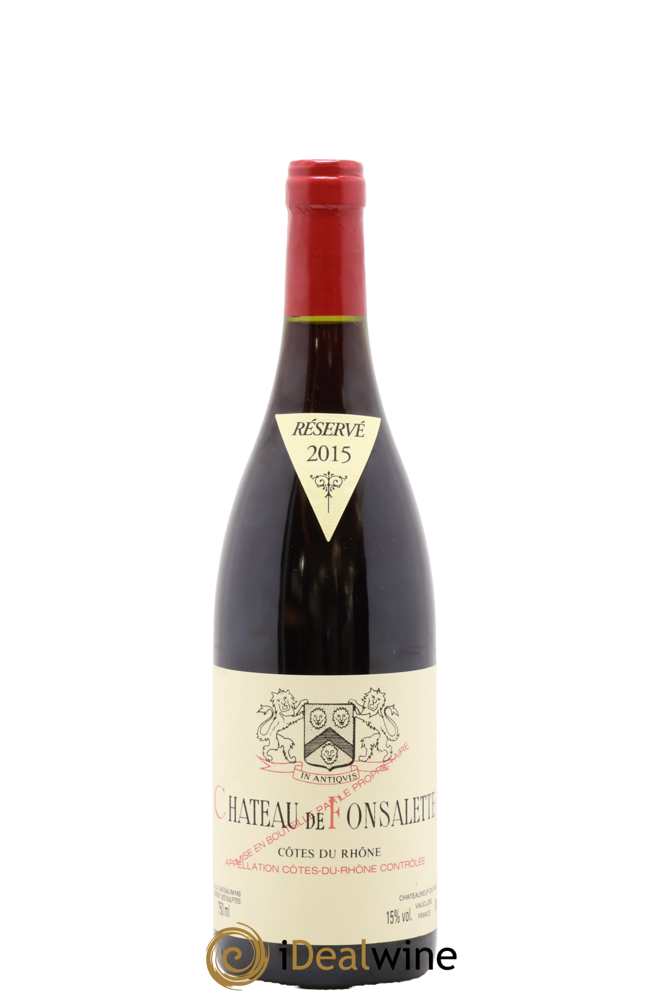 Côtes-du-Rhône Château de Fonsalette Emmanuel Reynaud 2015 - Lotto di 1 bottiglia - 0