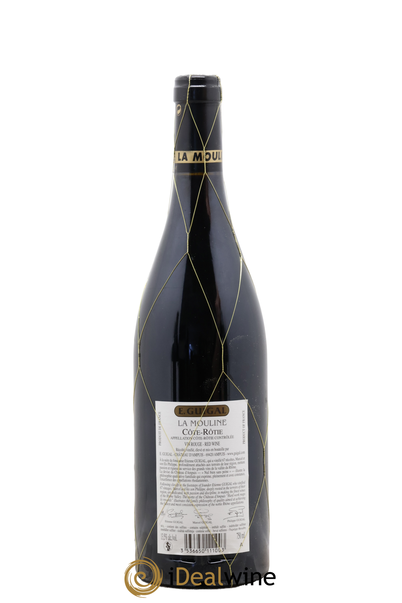 Côte-Rôtie La Mouline Guigal 2014 - Lot of 1 bottle - 1
