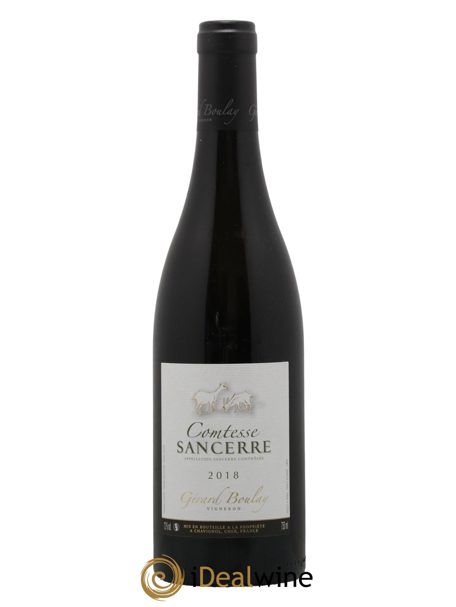 Sancerre Comtesse Gérard Boulay 2018 - Lot de 1 bouteille - 0