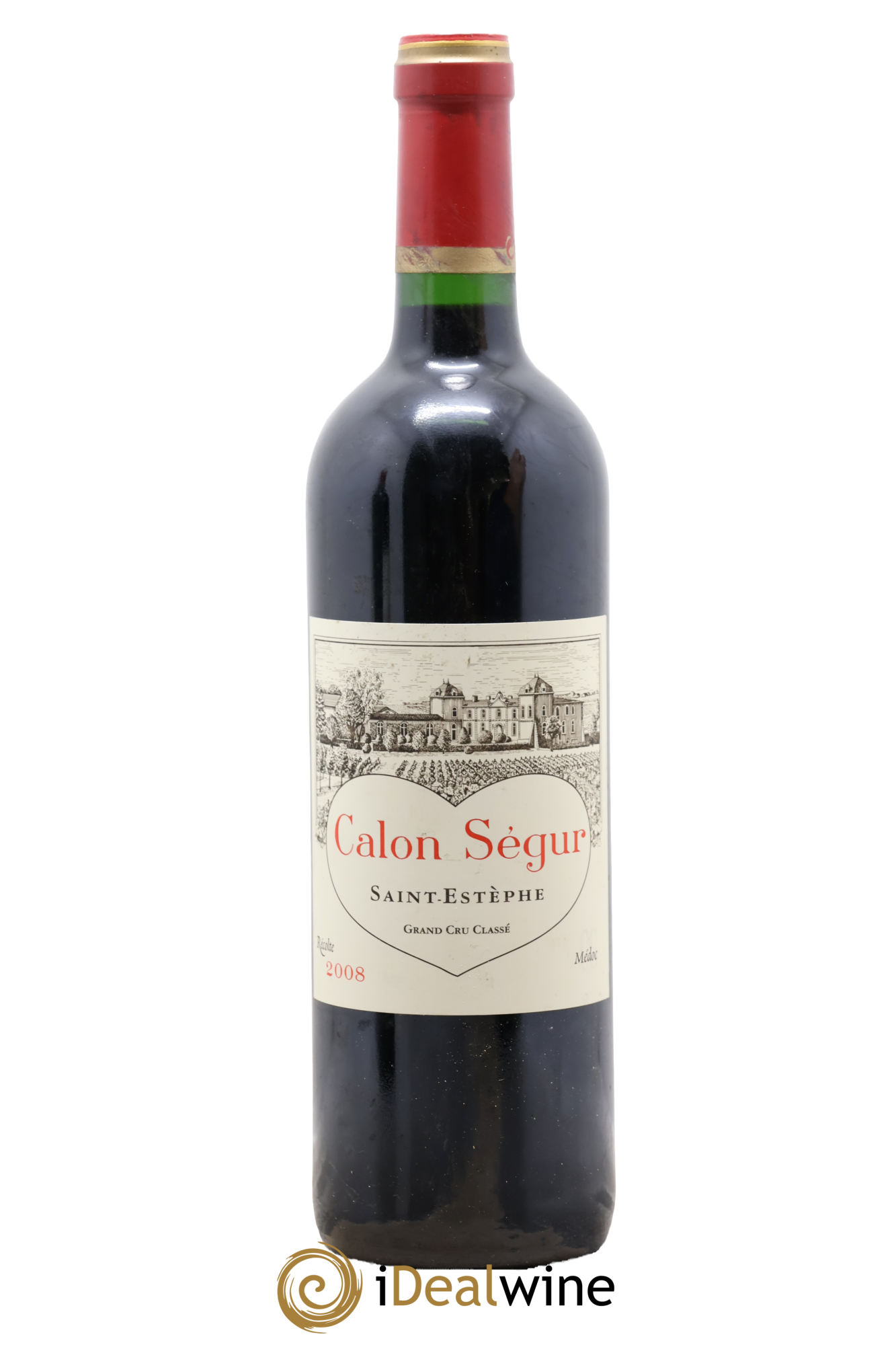 Château Calon Ségur 3ème Grand Cru Classé 2008 - Lot de 1 bouteille - 0