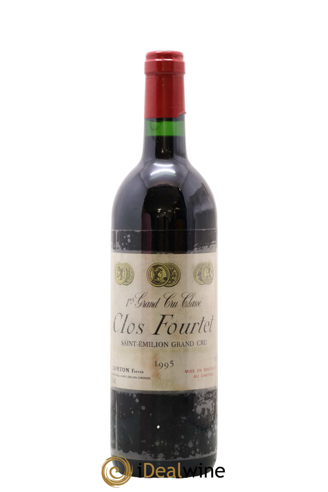 Clos Fourtet 1er Grand Cru Classé B 1995 - Lot de 1 bouteille - 0