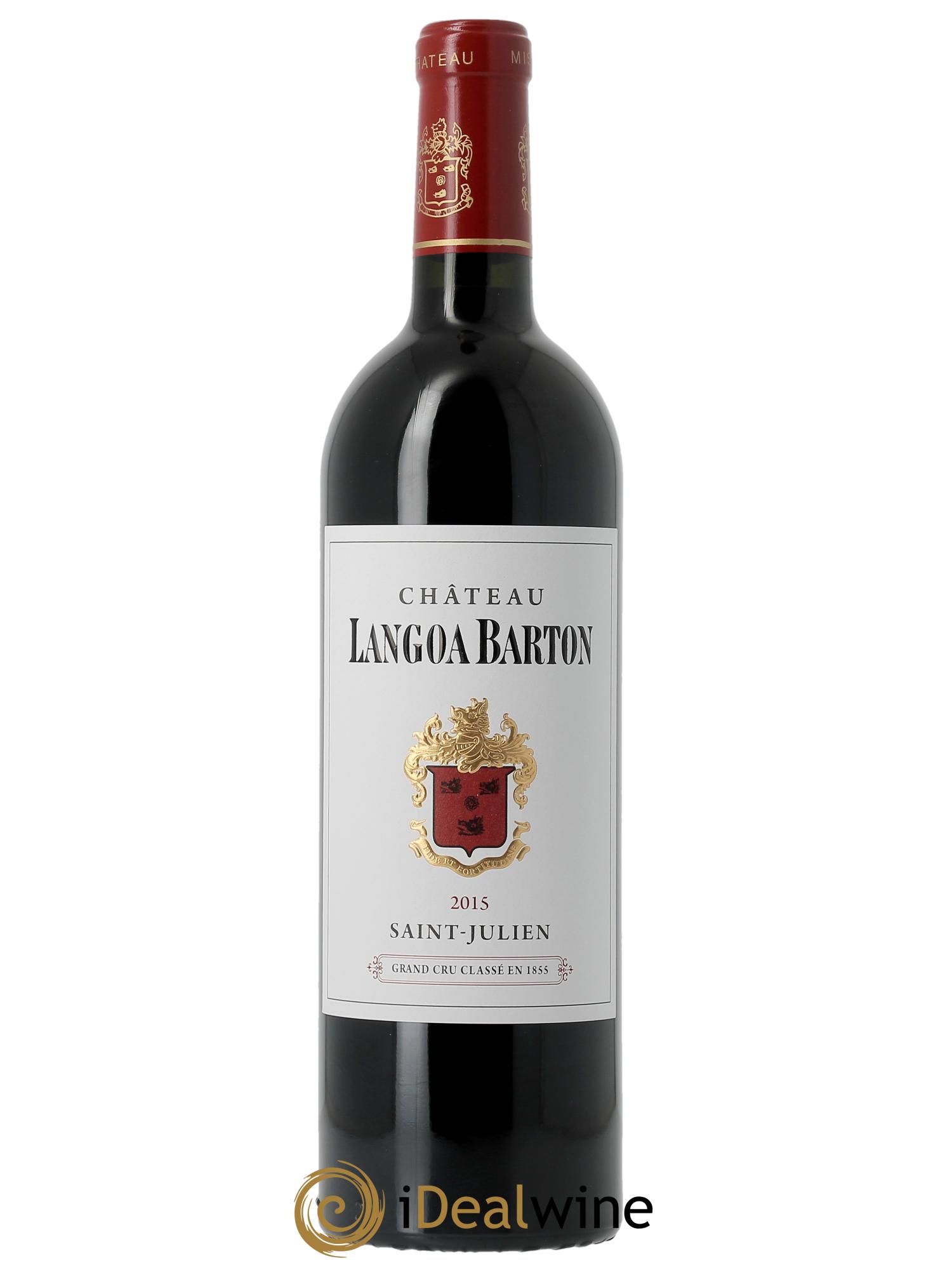 Château Langoa Barton 3ème Grand Cru Classé OWC if 12 bts 2015 - Lot of 1 bottle - 0