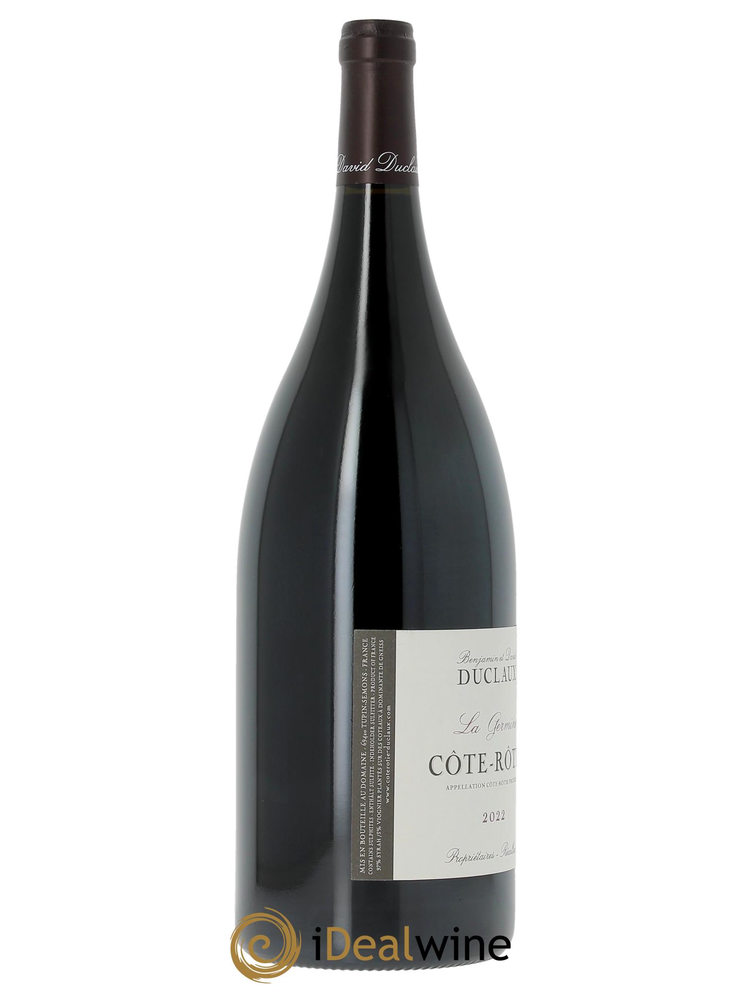 Côte-Rôtie La Germine Domaine Duclaux  2022 - Lotto di 1 magnum - 2