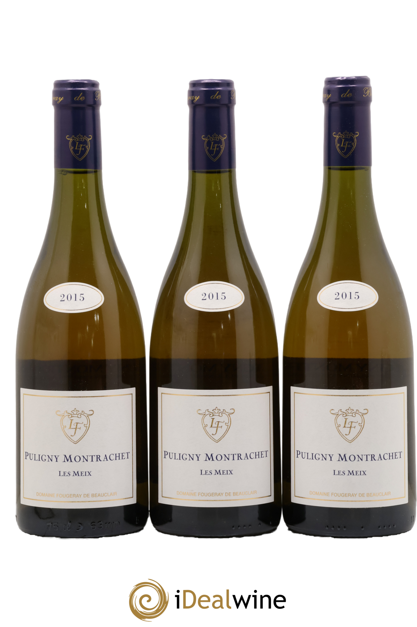 Puligny-Montrachet Les Meix Fougeray de Beauclair 2015 - Lot de 3 bouteilles - 0