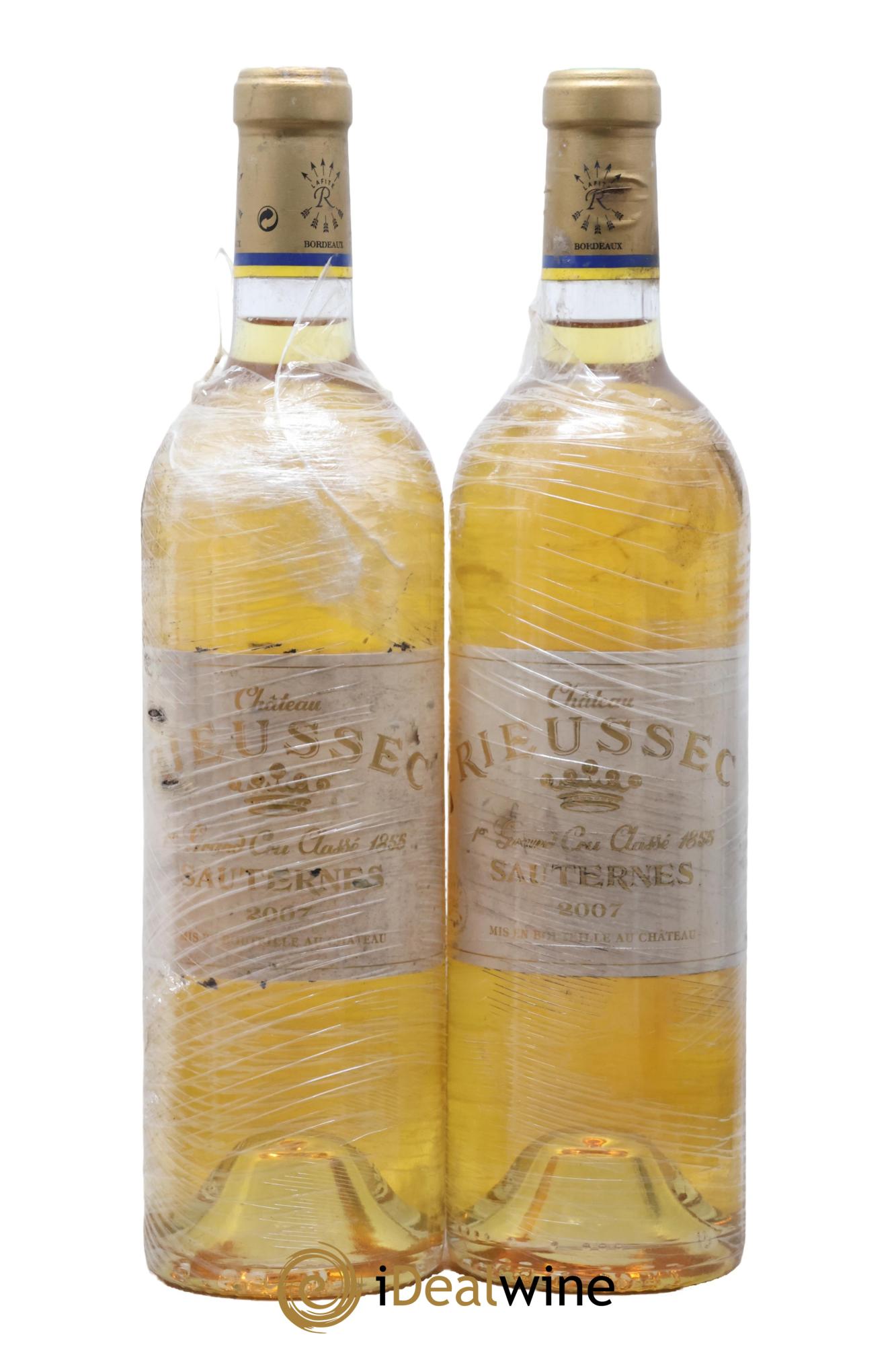 Château Rieussec 1er Grand Cru Classé 2007 - Lotto di 2 bottiglie - 0