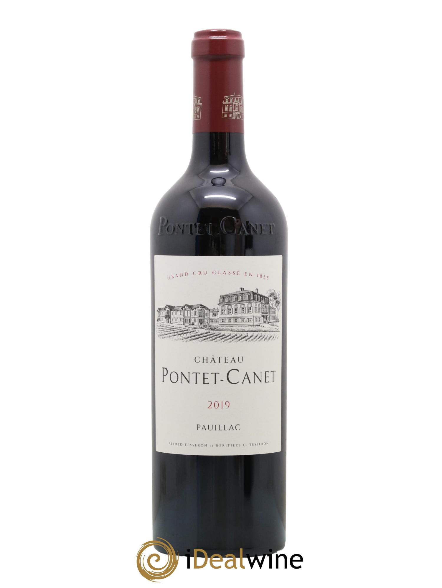 Château Pontet Canet 5ème Grand Cru Classé 2019 - Lot de 1 bouteille - 0