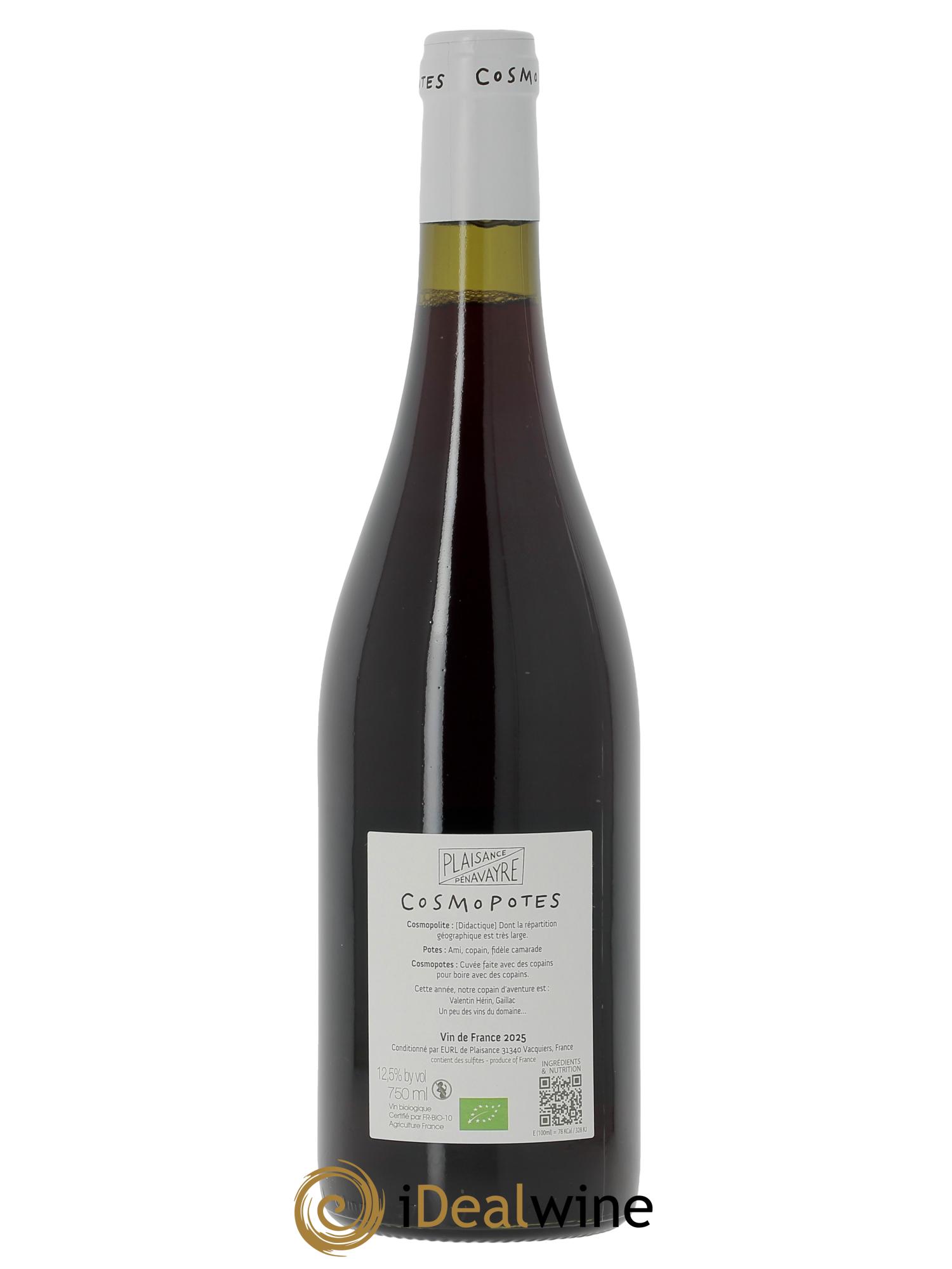 Vin de France Les Cosmopotes Domaine Plaisance Penavayre 2025 - Lotto di 1 bottiglia - 1